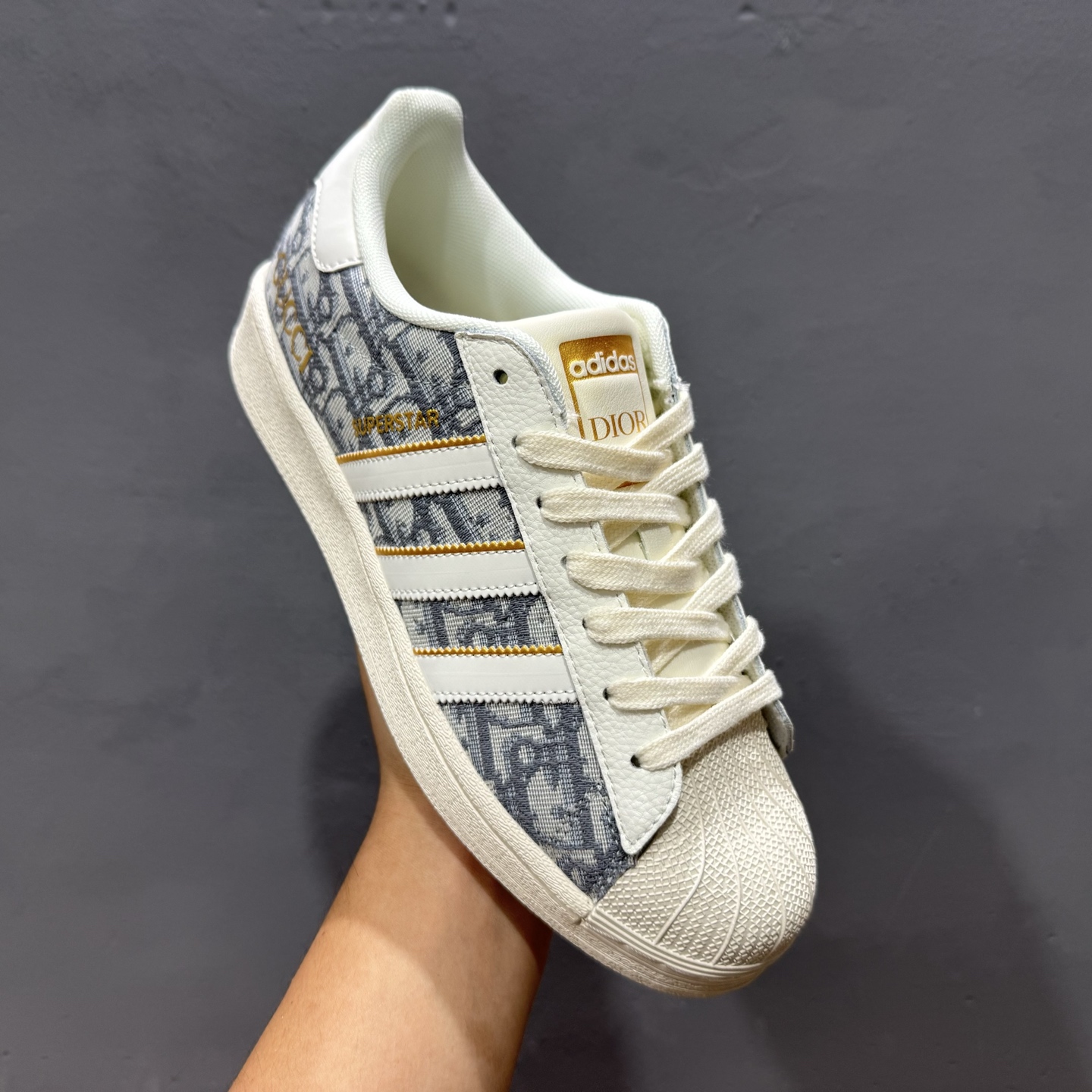 Adidas Originals Superstar 联名贝壳头 古驰休闲运动板鞋 BZ2525-132