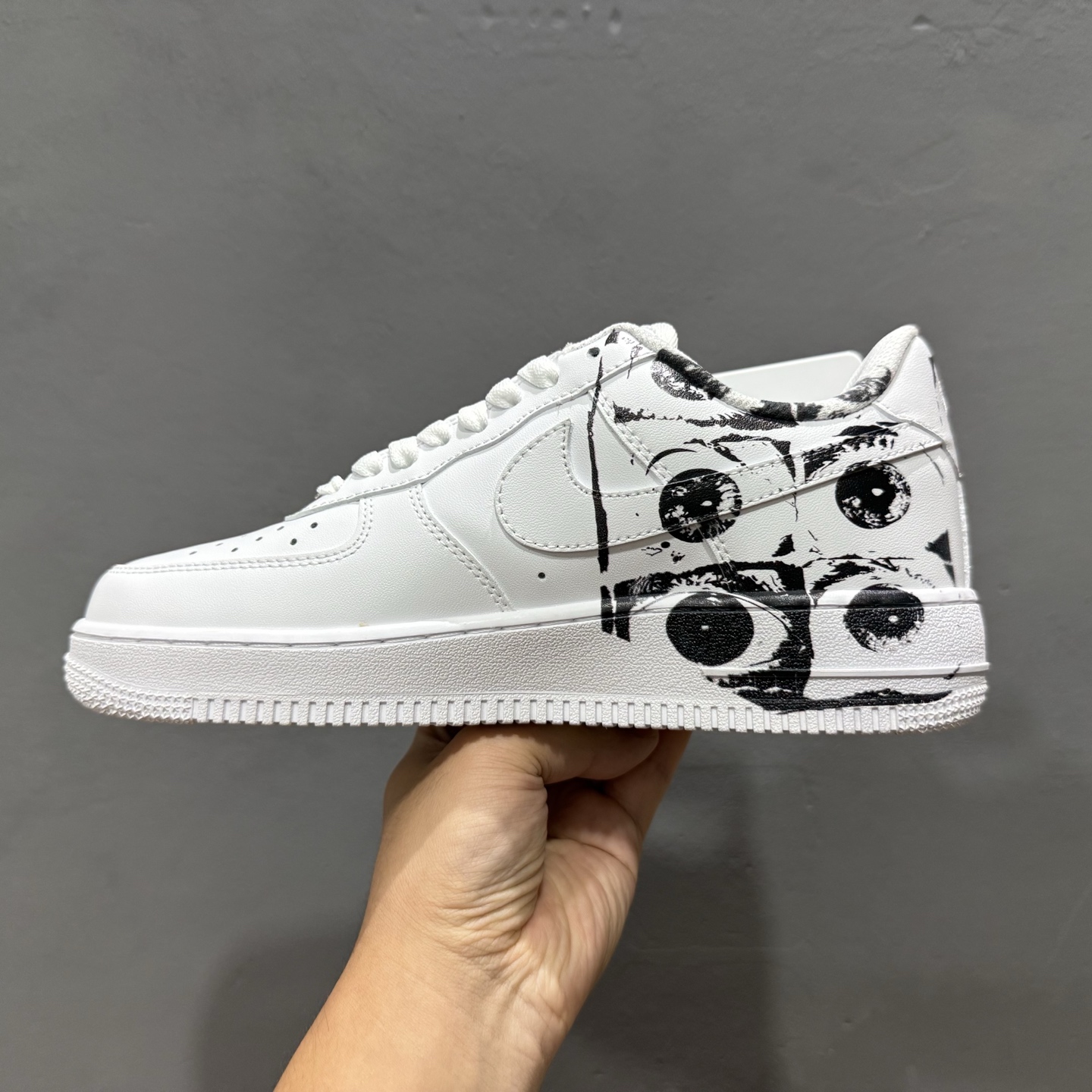 CDG x Supreme x Nk Air Force 1'07 Low ”Comme des Garcons Shirt” 联名款 空军一号低帮休闲板鞋 923044-100