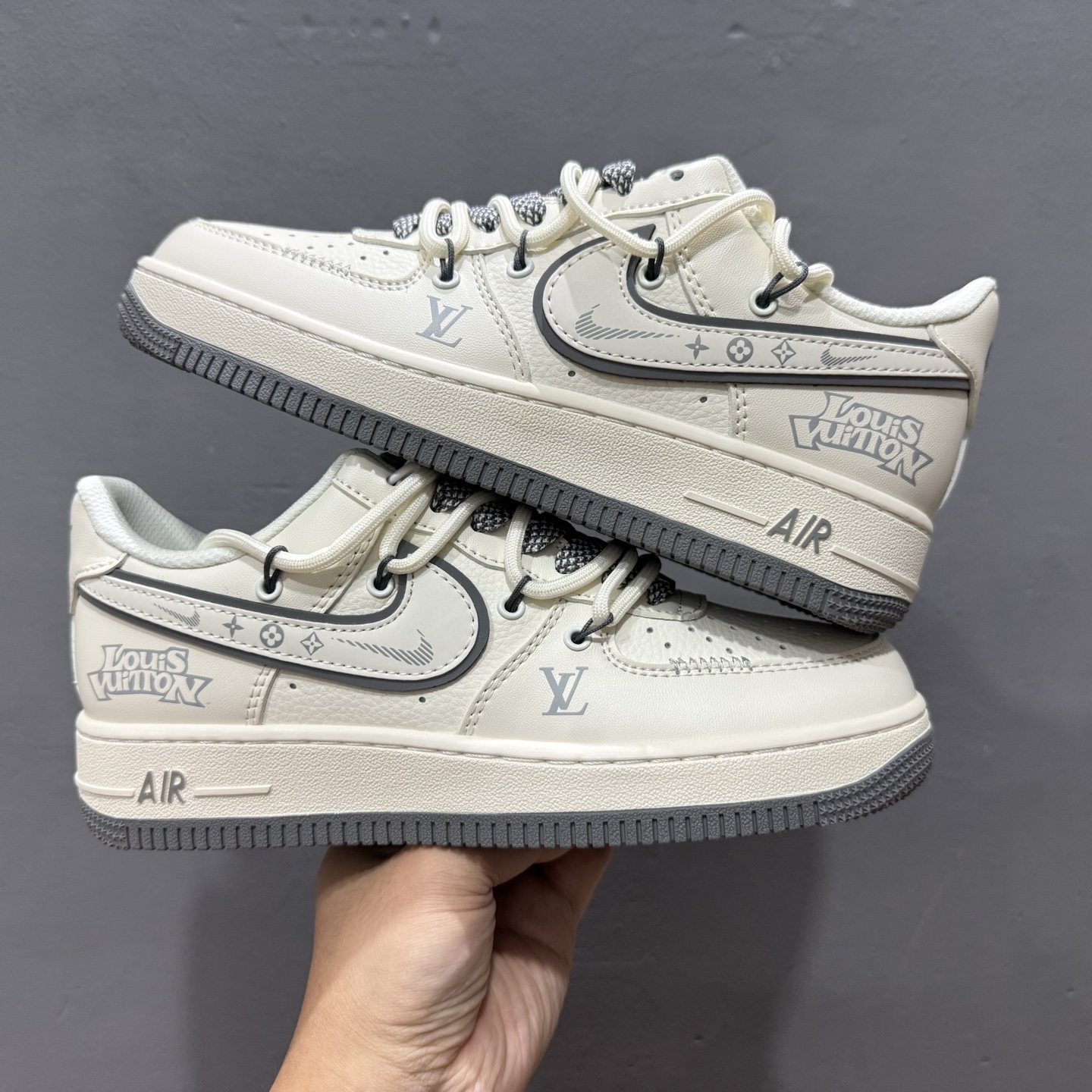 Nike Air Force 1'07 LV 联名 米白黑 DM6868-100