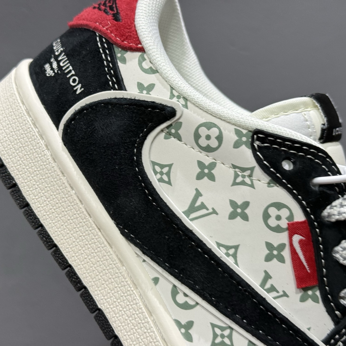 Nike SB Dunk Low LV联名 绑带牛仔蓝勾 周年高端定制 低帮休闲板鞋 YX5066-333