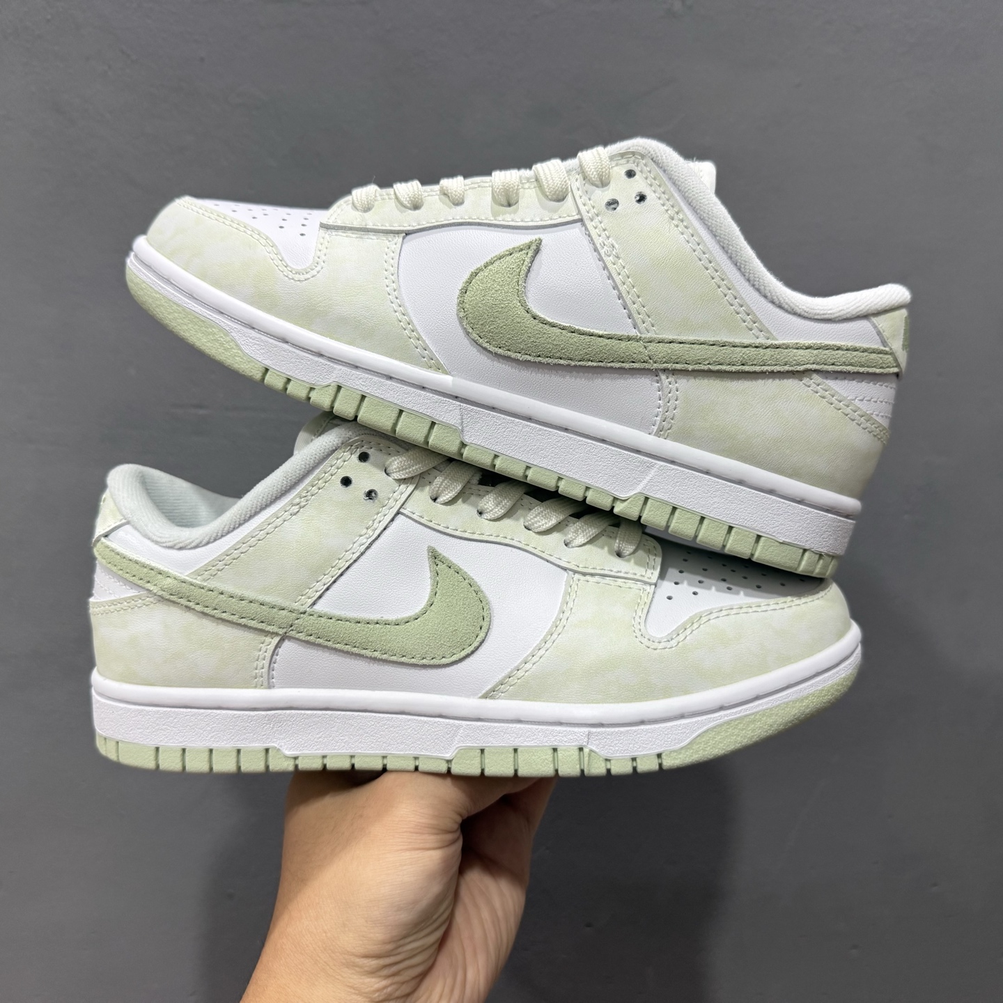 Nike Dunk Low WMNS 白绿色 IB4647-131