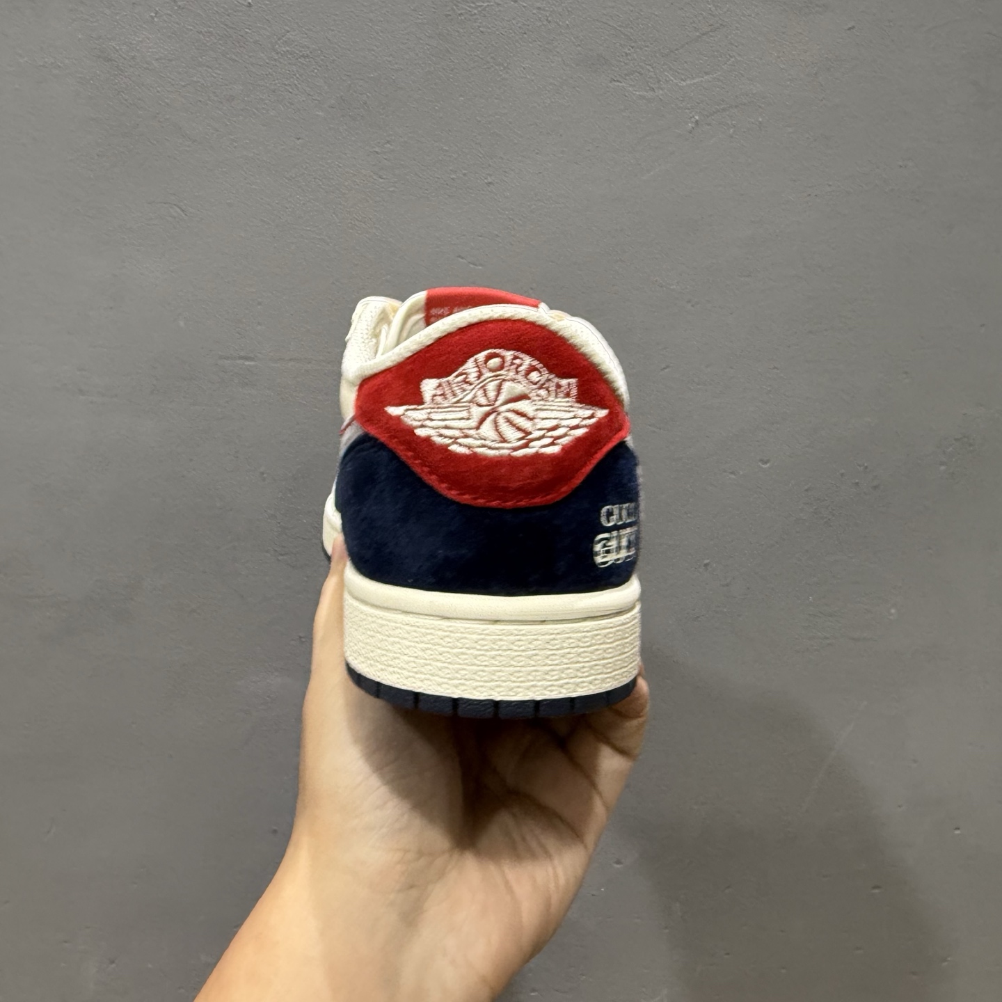 Travi Scott x Nike Air Jordan 1 Low x GUCCI Air Jordan 1 Low 反转米蓝红倒钩 DM7866-039
