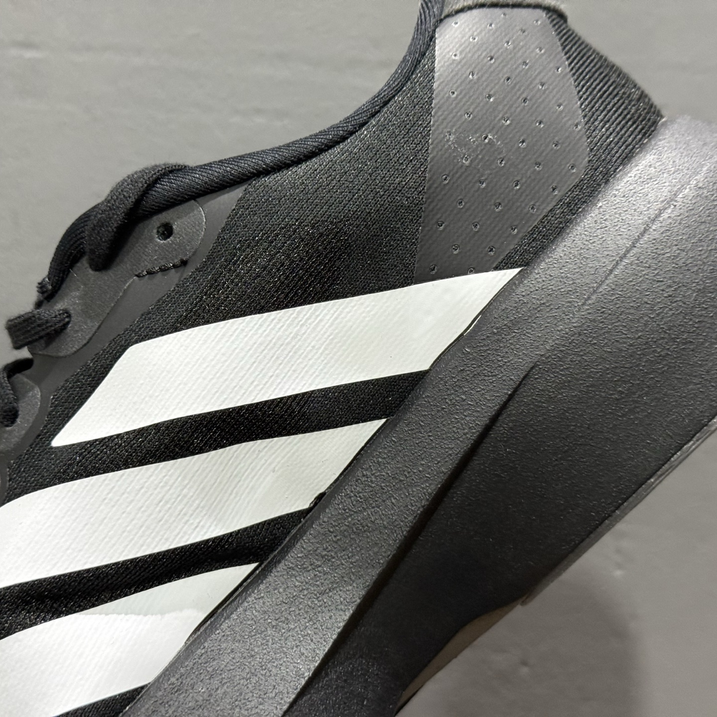 PK出品 新版出货 纯原 AD AD Adizero Evo SL M 黑白零度系列马拉松轻量竞速运动跑鞋 JP7149