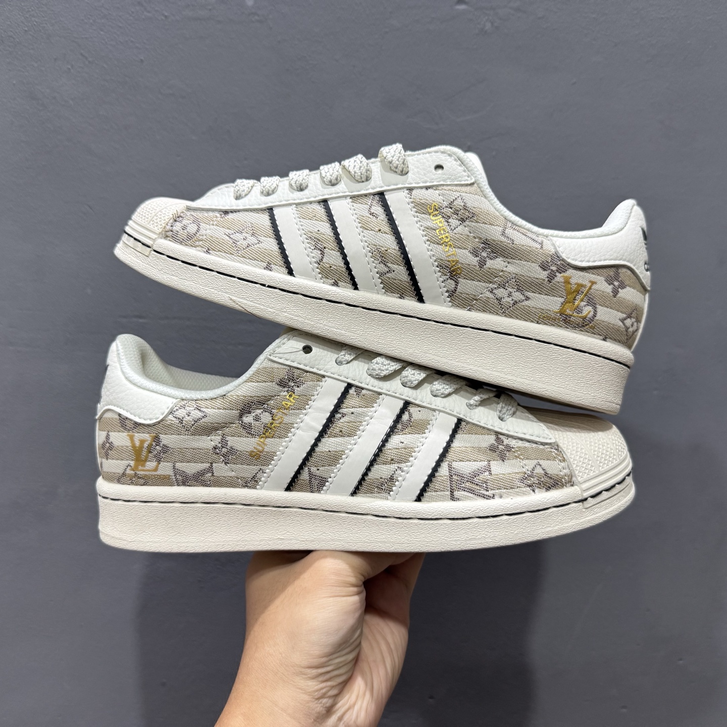 ＃纯原 CLOT x AD Originals Supstar #贝壳头LV联名限定