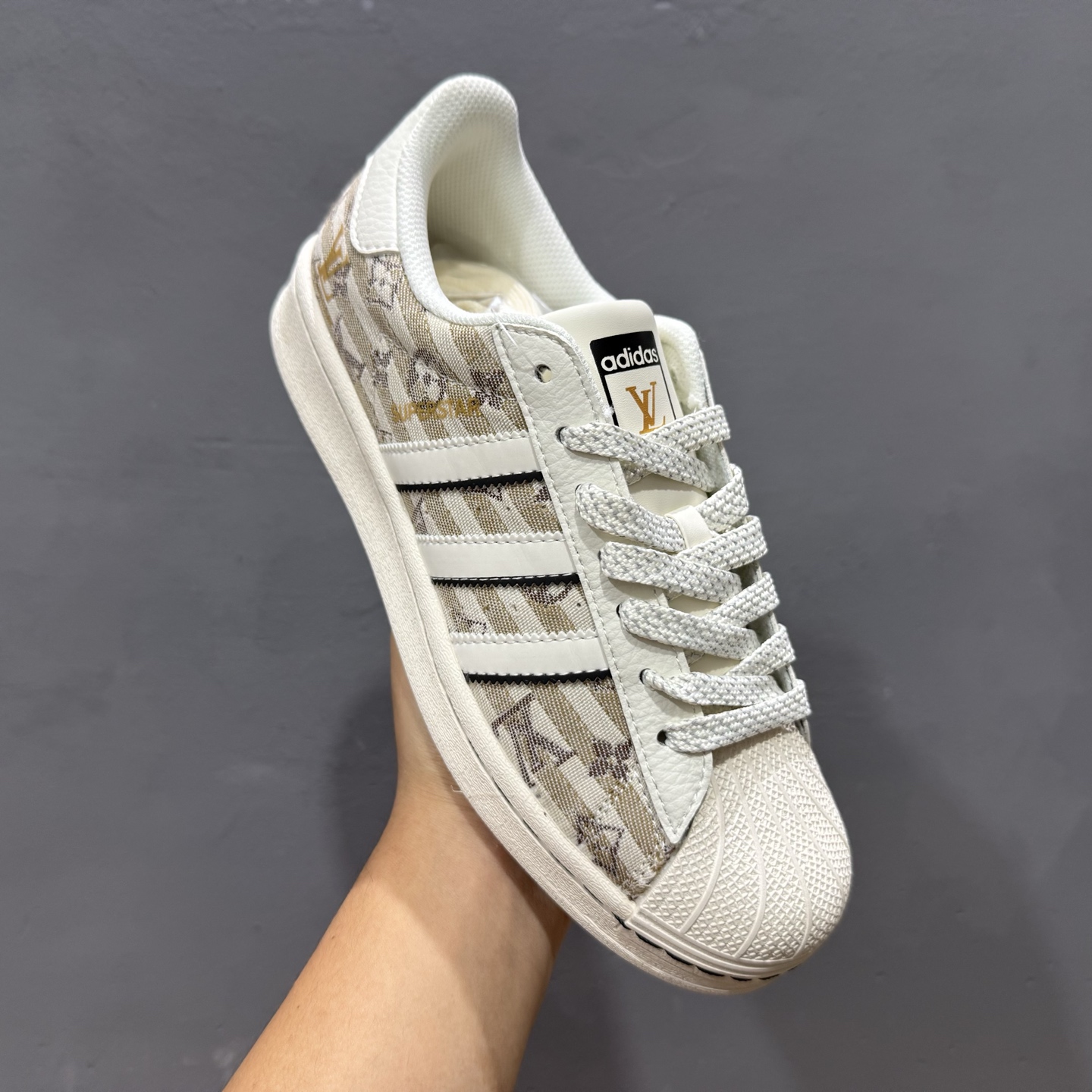 ＃纯原 CLOT x AD Originals Supstar #贝壳头LV联名限定