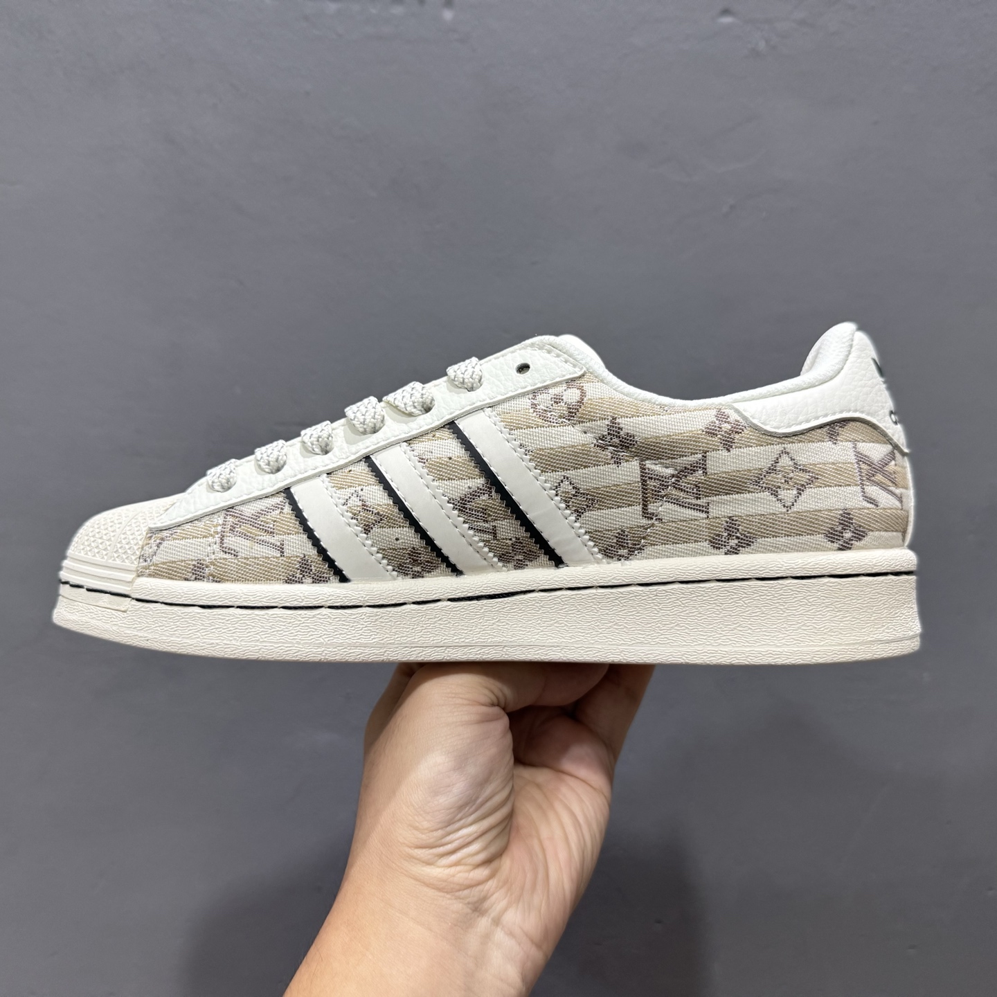 ＃纯原 CLOT x AD Originals Supstar #贝壳头LV联名限定