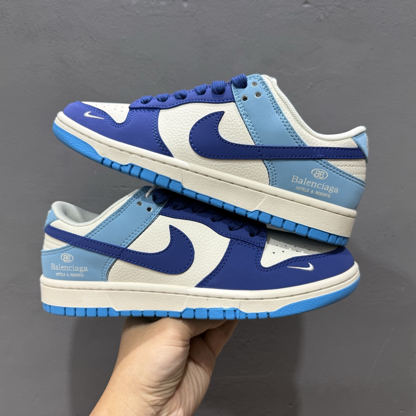 Balenciaga x Nike Dunk Low 深浅蓝拼接 ZH2598-275