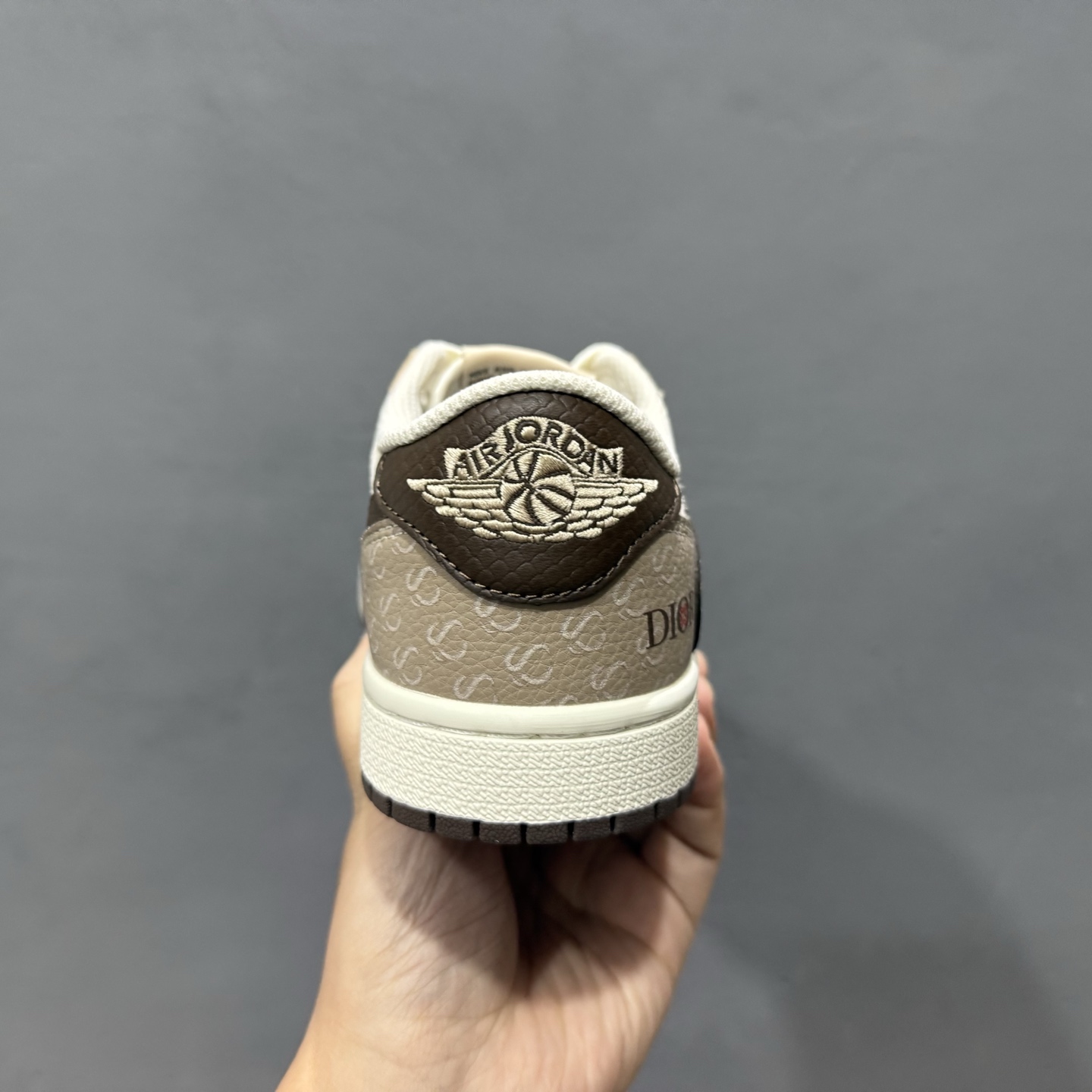 Travi Scott x Fragment Design x Air Jordan 1 Low OG SP AJ1 乔1 迪奥联名蛇年限定 棕蛇纹 DM7866-074