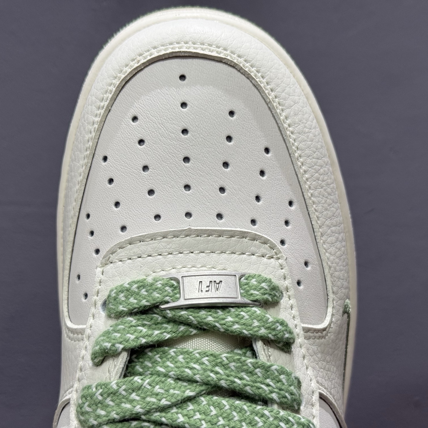 独家实拍C版 Nike Air Force 1 Low 07 x GUCCI 白咖小钩满天星 QY6818-606