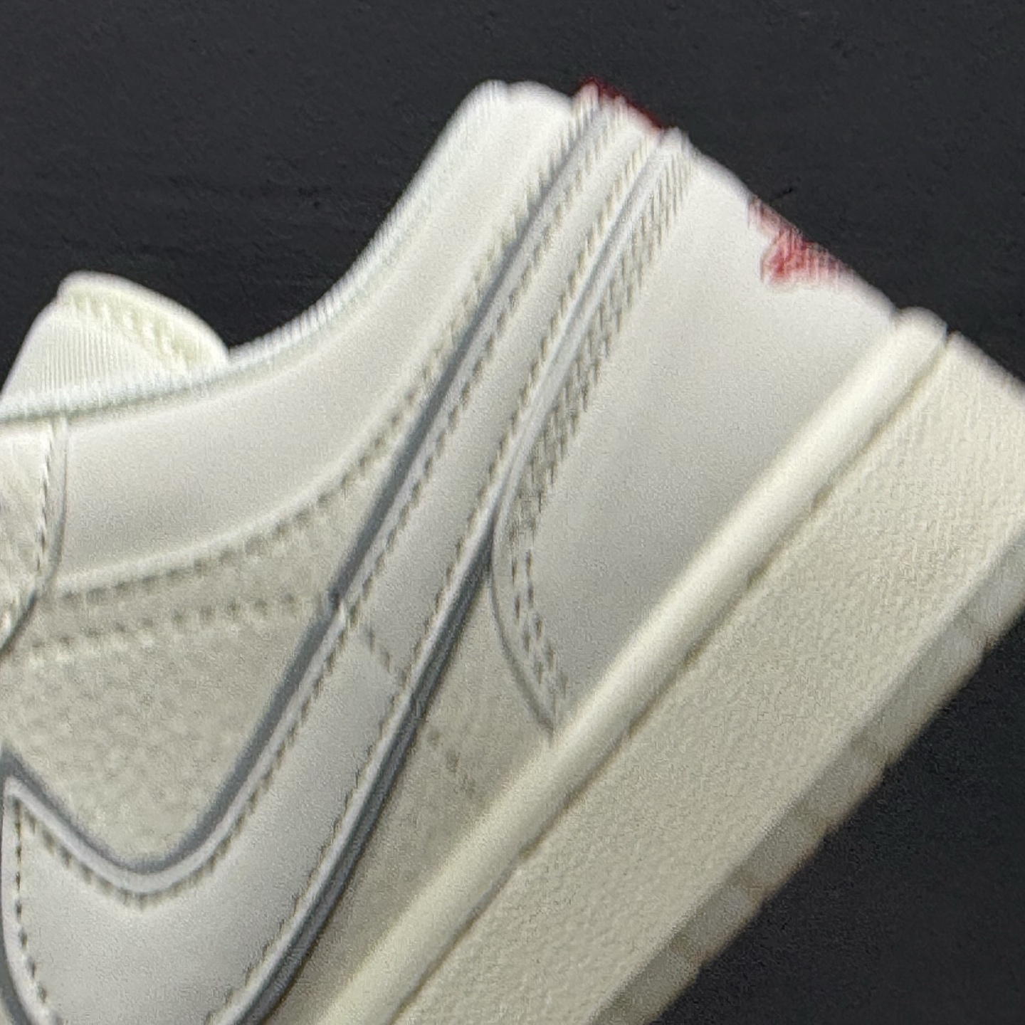 独家实拍Air Jordan 1 Low AJ1 乔1 Supreme联名 米白水晶底 高端定制低帮复古篮球鞋 XX3168-186