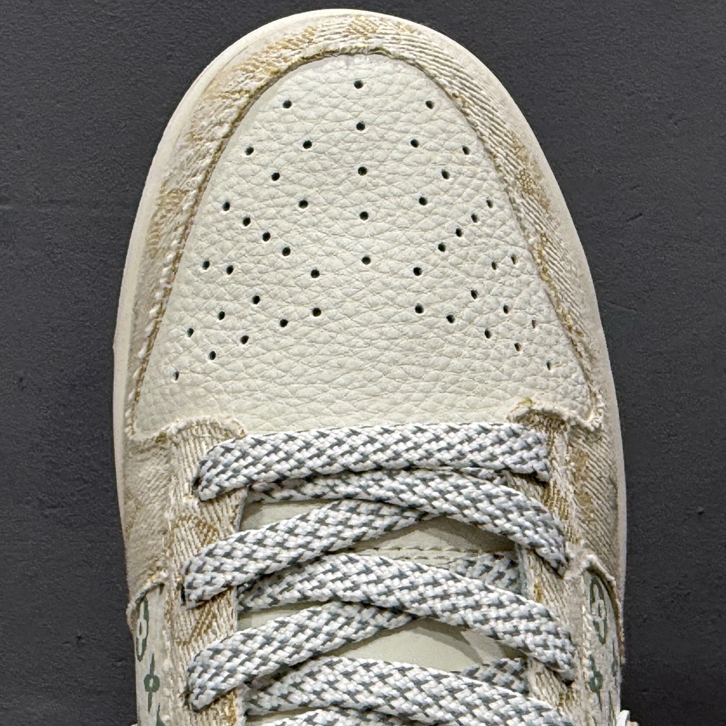 独家实拍Nike SB Dunk Low LV联名 织布印花卡其勾 周年高端定制 低帮休闲板鞋 YX5066-352