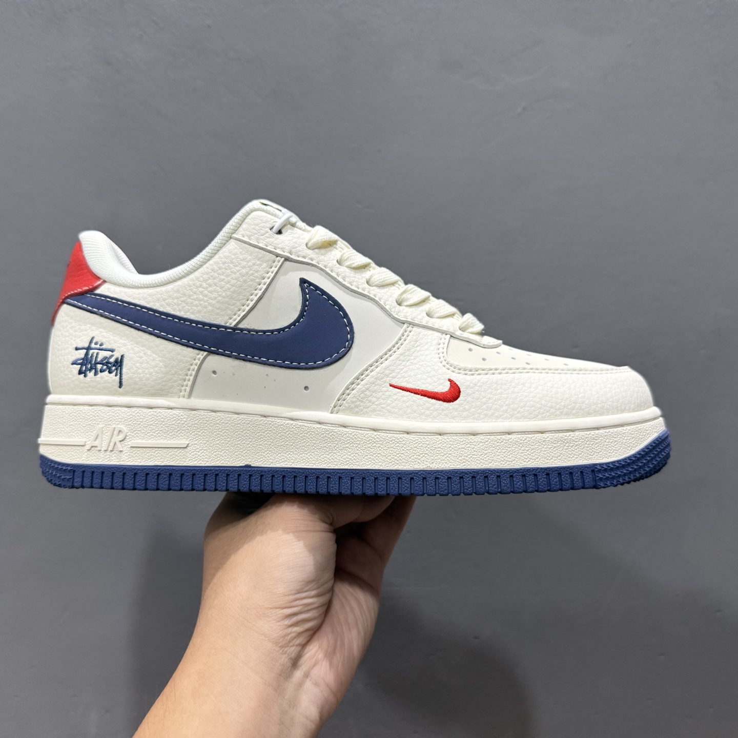 Nike Air Force 1’07 斯图西 联名 米白蓝 JJ2508-716