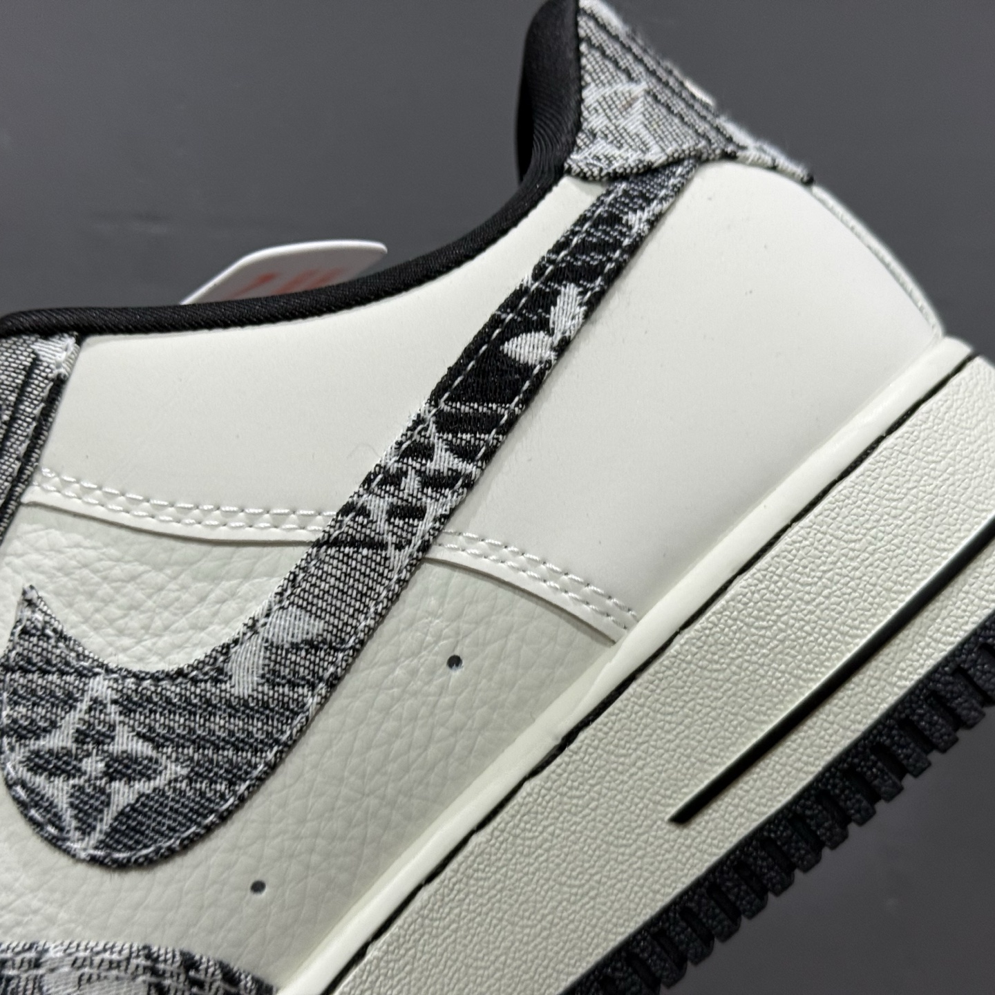 SC版 Nike Air Force 1'07 Low LV联名 灰黑牛仔 空军一号低帮休闲板鞋 SC9207-539