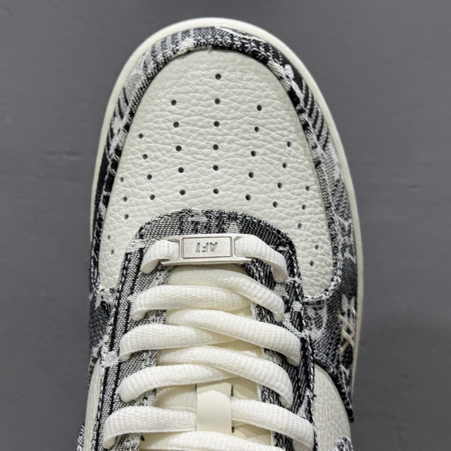 SC版 Nike Air Force 1'07 Low LV联名 灰黑牛仔 空军一号低帮休闲板鞋 SC9207-539