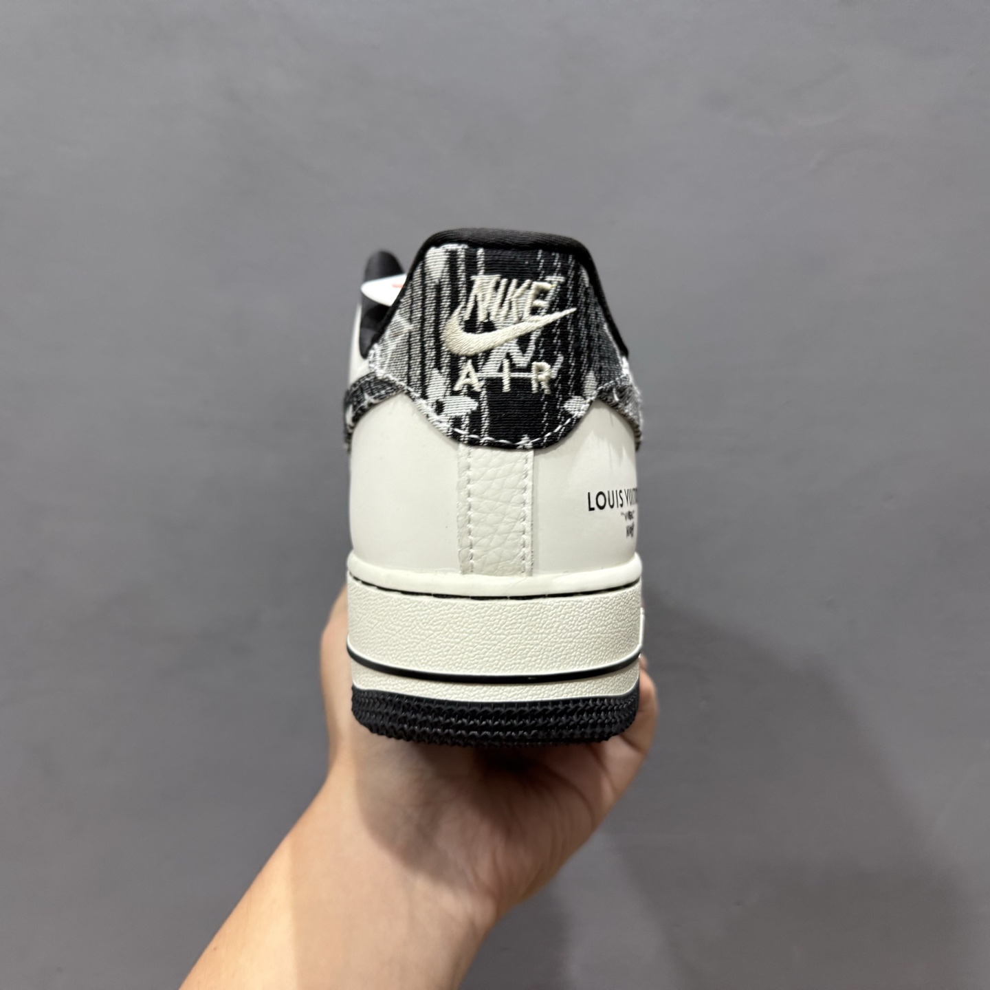 SC版 Nike Air Force 1'07 Low LV联名 灰黑牛仔 空军一号低帮休闲板鞋 SC9207-539