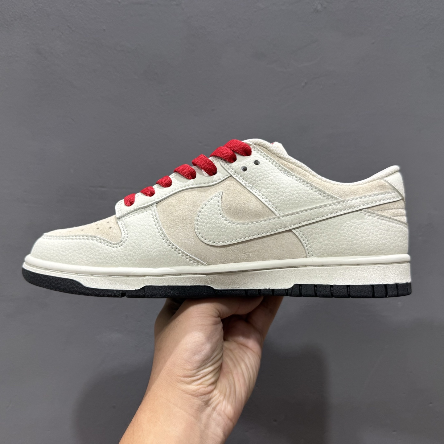 Nk SB Dunk Low 川久保玲联名 爱心米白 周年高端定制 低帮休闲板鞋 DJ2024-052