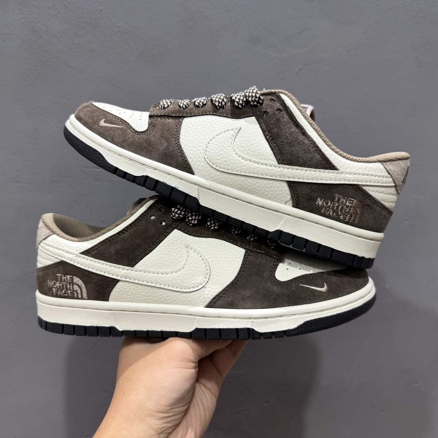 Nk SB Dunk Low 北面联名 黑褐 周年高端定制 低帮休闲板鞋 DJ2024-058