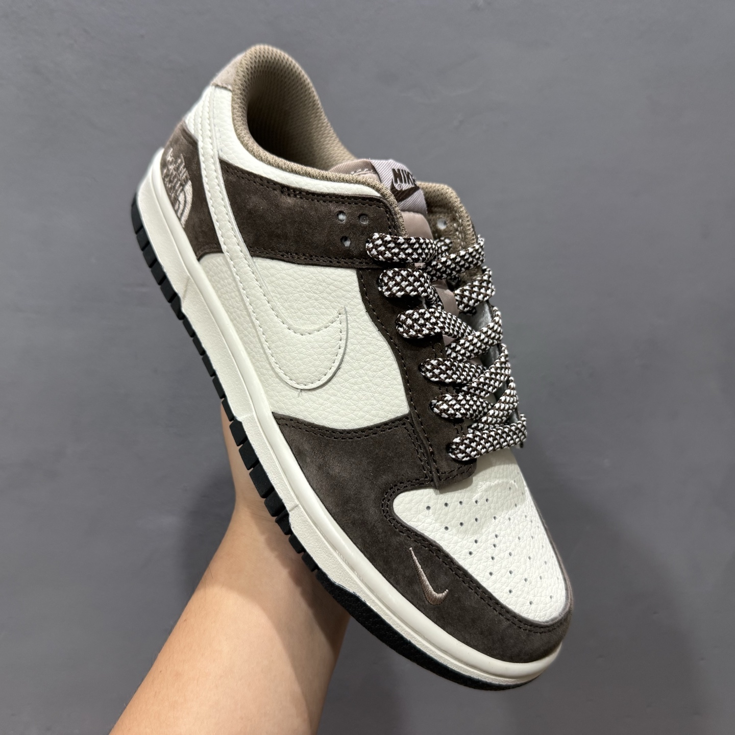 Nk SB Dunk Low 北面联名 黑褐 周年高端定制 低帮休闲板鞋 DJ2024-058