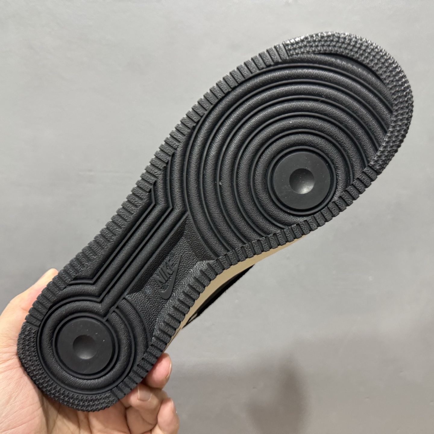 SC版 Nike Air Force 1'07 Low 黑白三小勾 空军一号低帮休闲板鞋 SC9207-537