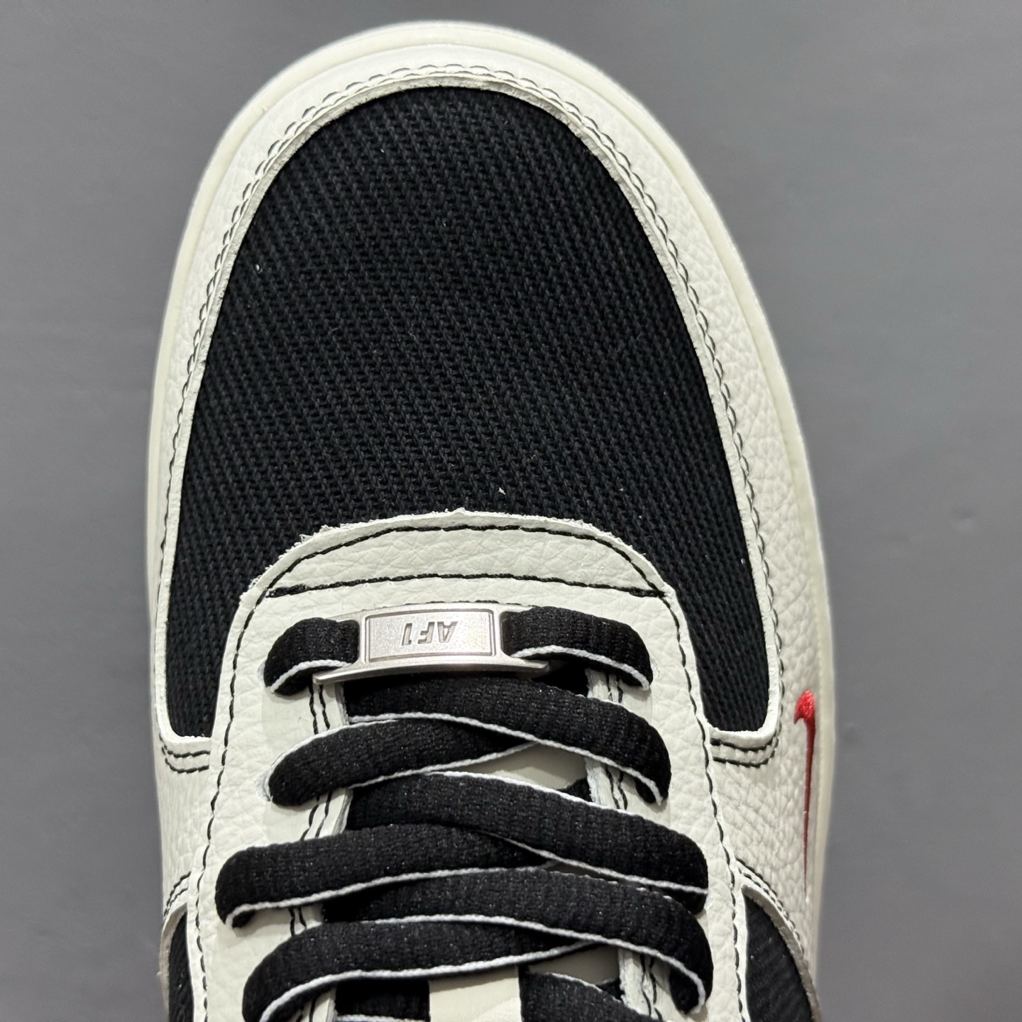SC版 Nike Air Force 1'07 Low 黑白三小勾 空军一号低帮休闲板鞋 SC9207-537