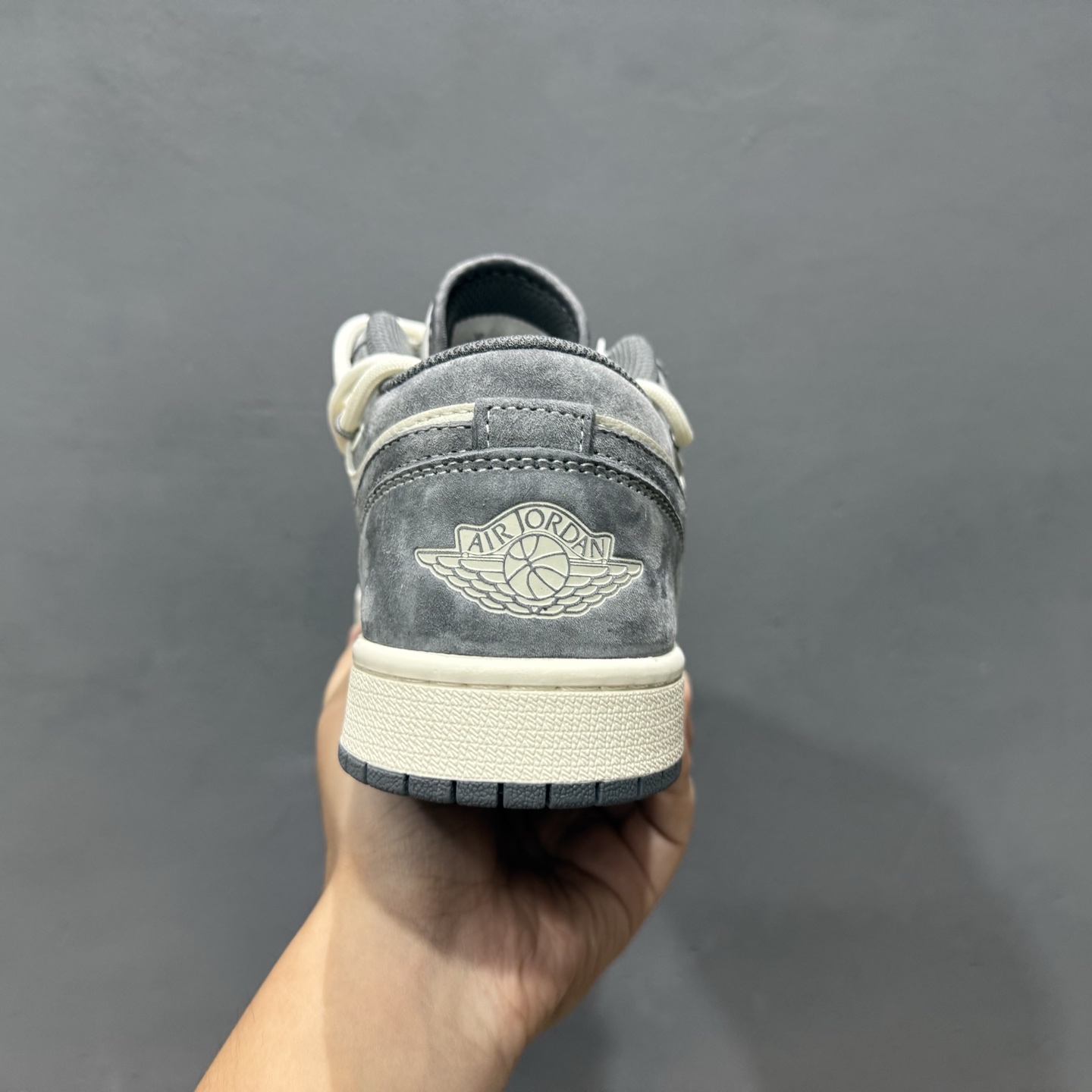 Fragment x TS x Air Jordan 1 Low x 暴力熊 解构绑带 三方联名倒钩低帮 SJ9950-018