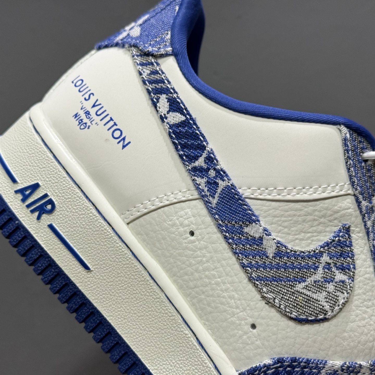 Nike Air Force 1 '07 Low LV联名 灰蓝牛仔 空军一号低帮休闲板鞋 SC9207-540