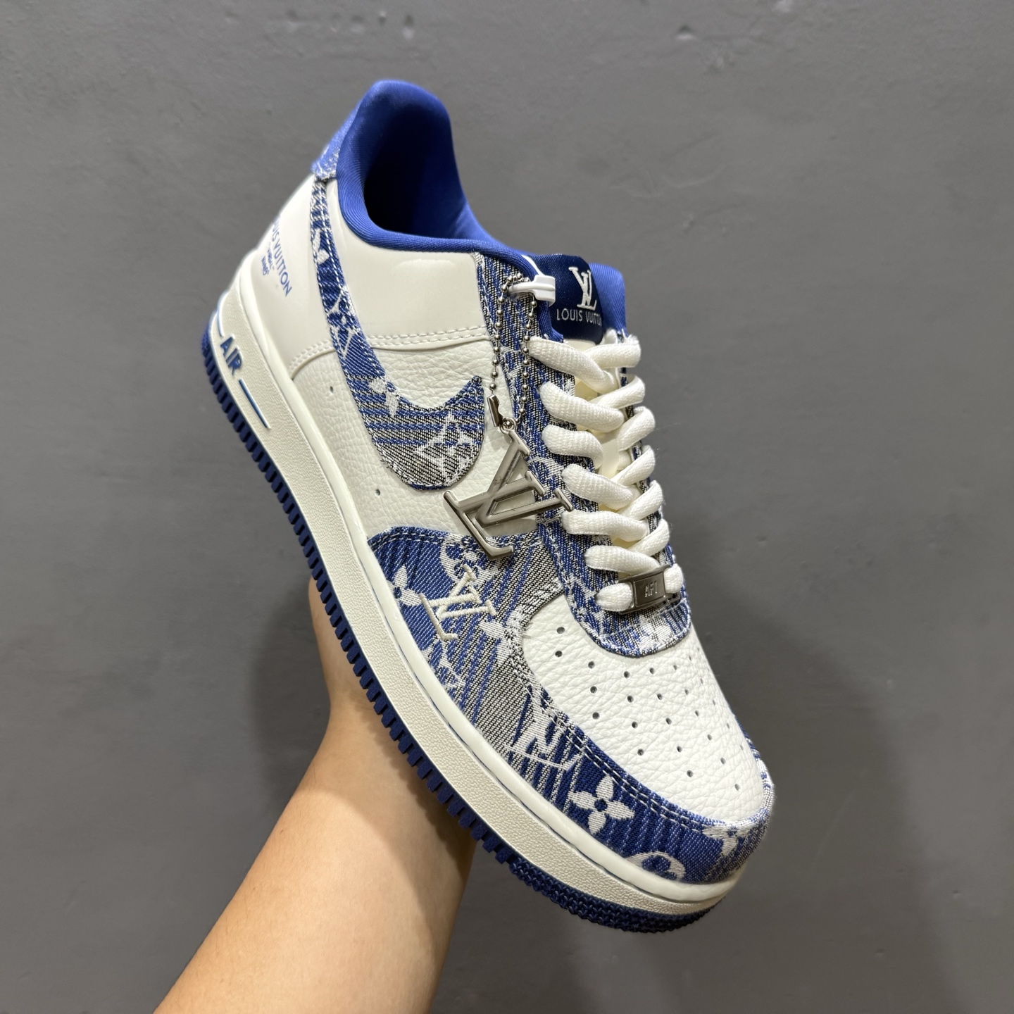 Nike Air Force 1 '07 Low LV联名 灰蓝牛仔 空军一号低帮休闲板鞋 SC9207-540