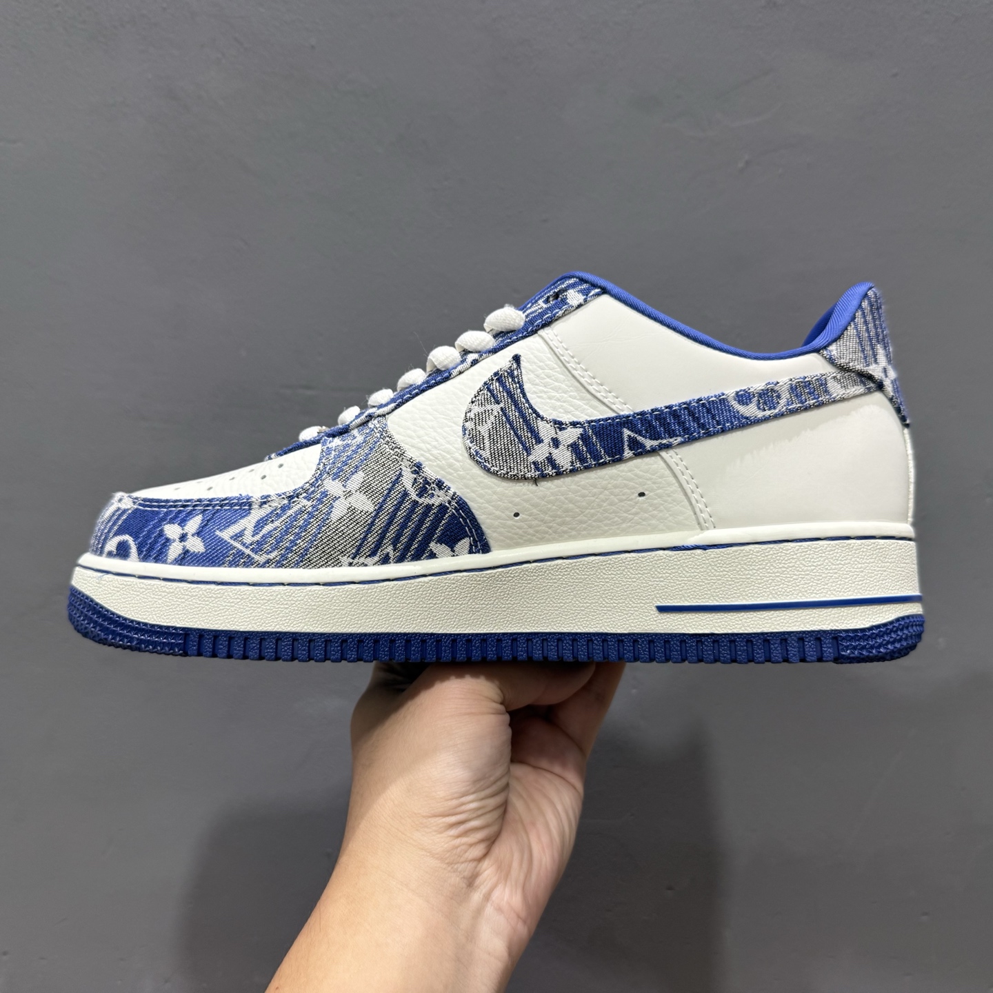 Nike Air Force 1 '07 Low LV联名 灰蓝牛仔 空军一号低帮休闲板鞋 SC9207-540