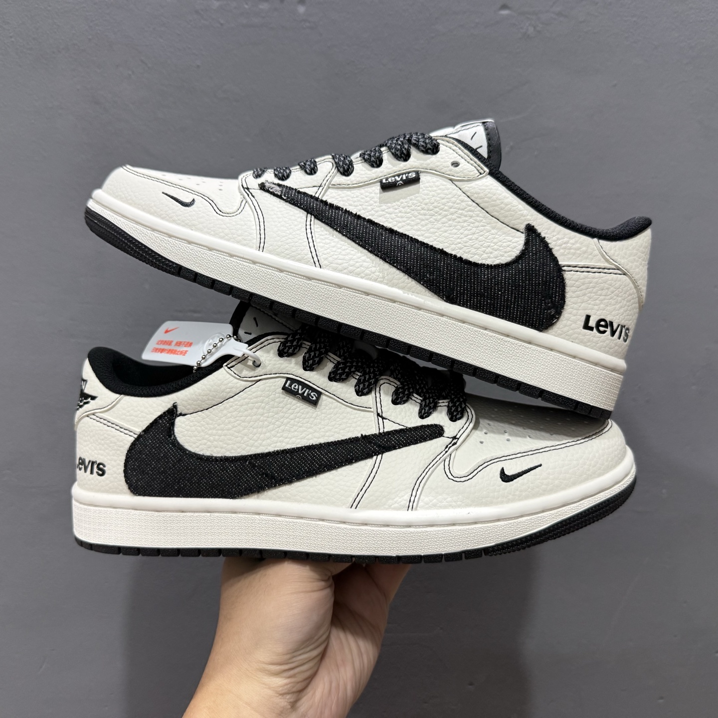 Levis x Jordan 1 Low 牛仔灰 LE2436-137