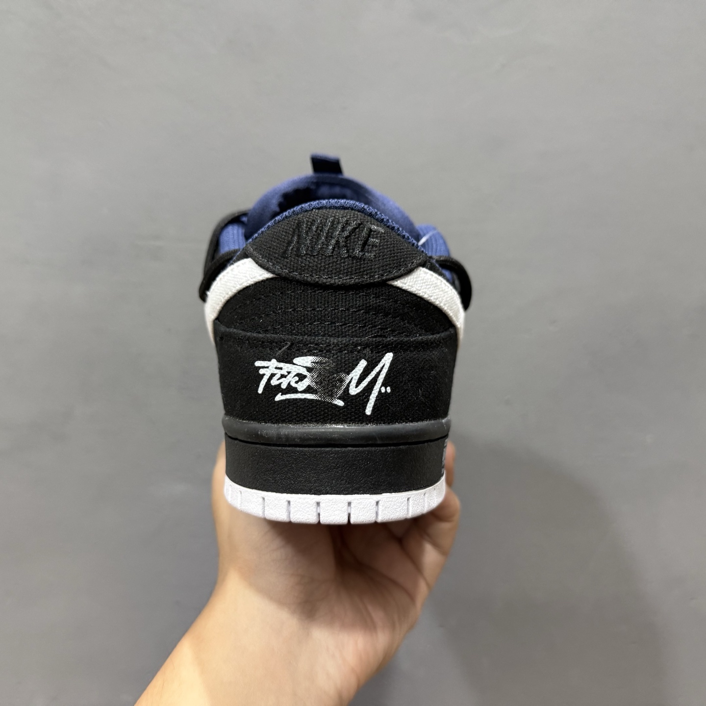 Nike SB Dunk Low 黑黄帆布 解构抽绳鞋带 DX6775-400