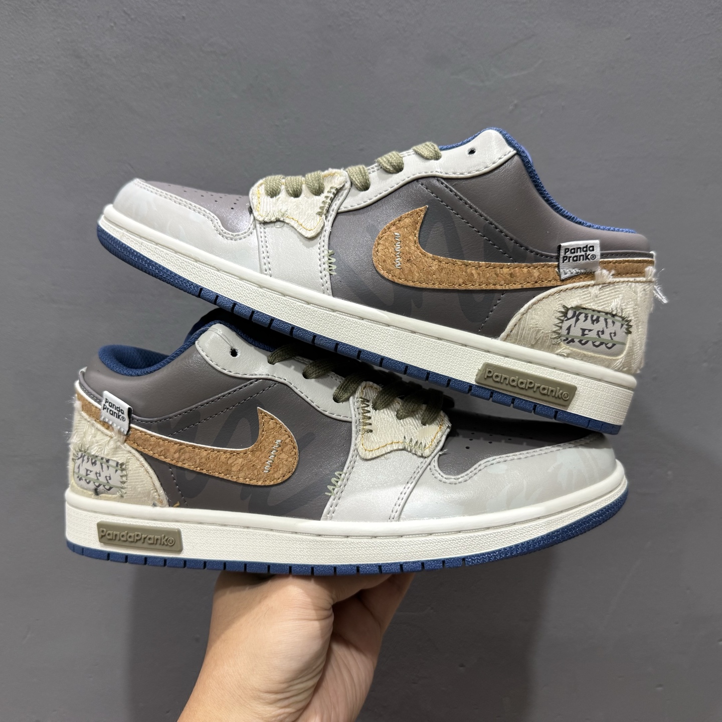 Nike Jordan Air Jordan 1 拓荒骑士 棕灰 553558-414