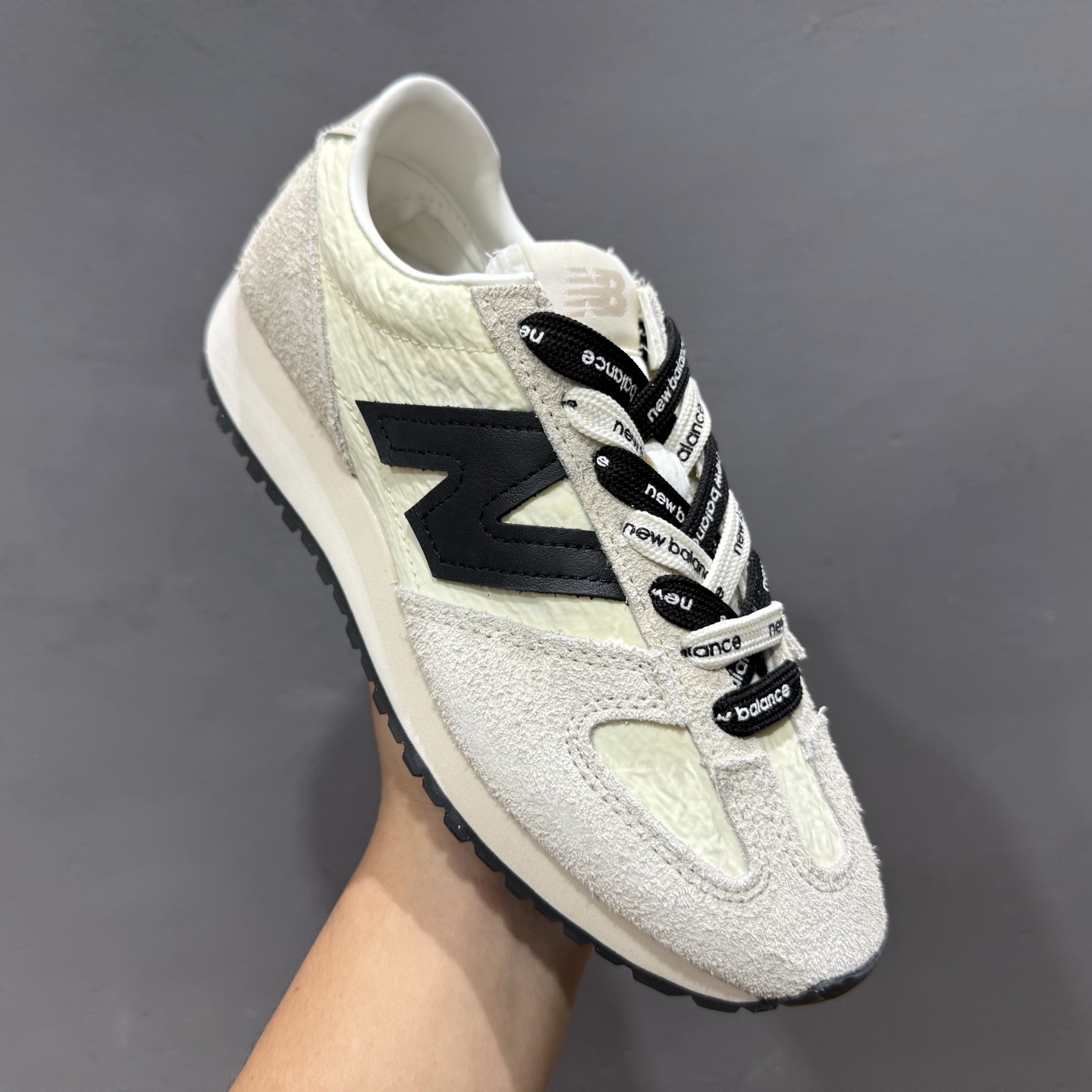 M版纯原 New Balance NB 471 新百伦织物牛剖层革春夏薄底鞋防滑耐磨平衡轻便低帮生活休闲鞋  U471AM