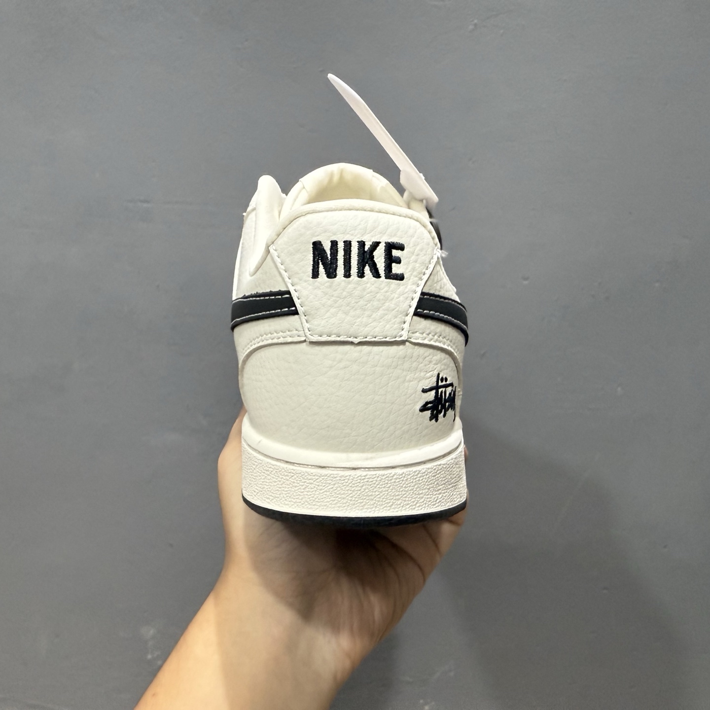 Nike Court Vision 1 LOW 低帮 板鞋 “斯图西——双拼米黑” 运动鞋  CS5288-017