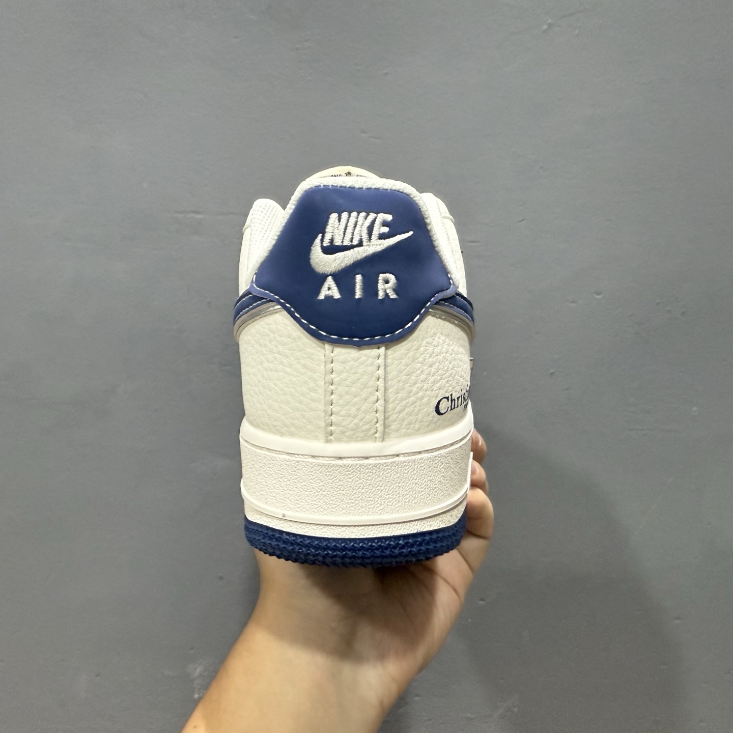 Nike Air Force 1‘07 Low 迪奥联名 蓝四小银勾 空军一号低帮休闲板鞋 XS2869-001