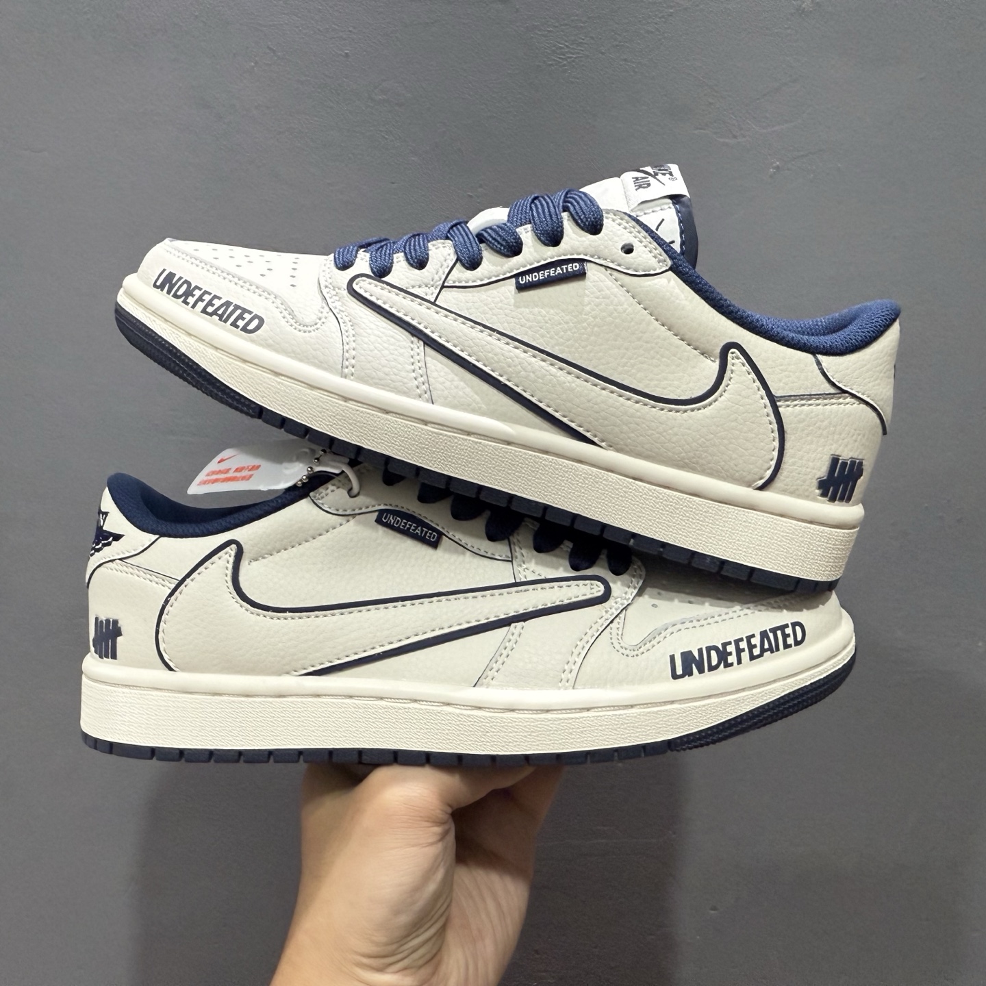 Undefeared x Air Jordan 1 Low 深蓝 DF1845-533 Undefeared x Air Jordan 1 Low 深蓝 DF1845-533