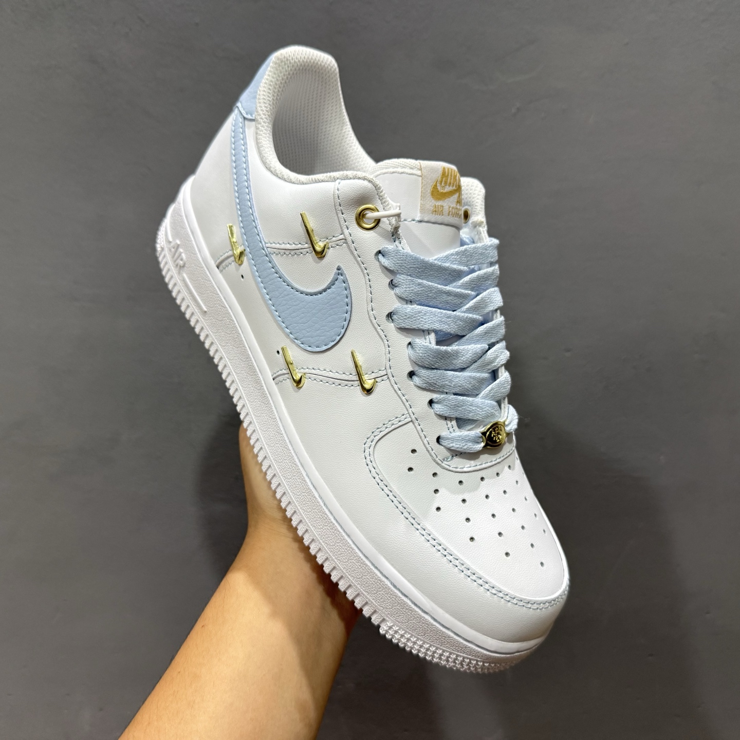 Nike Air Force 1 Low 07 白蓝四小勾  ZH0316-084