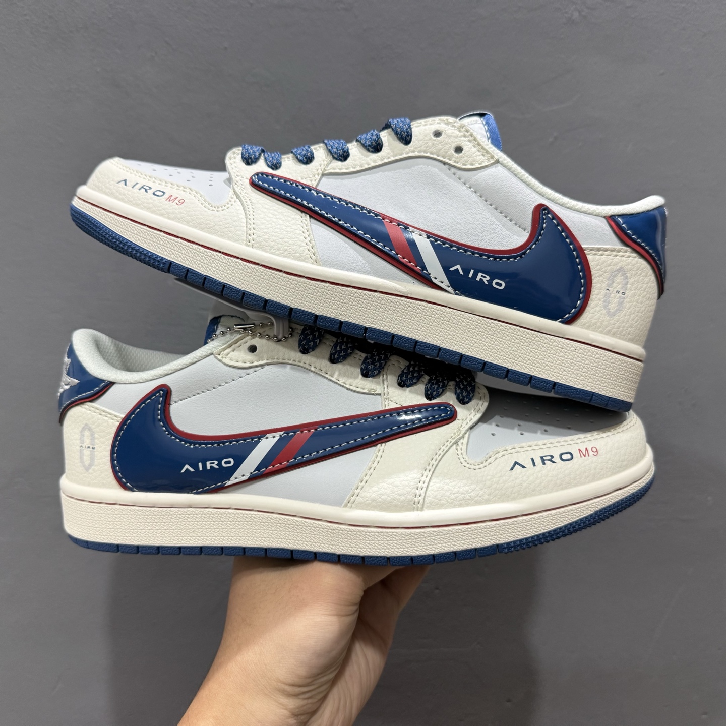 Nike SB Dunk Low 问界M9蓝彩勾 周年高端定制 低帮休闲板鞋 FC1688-235