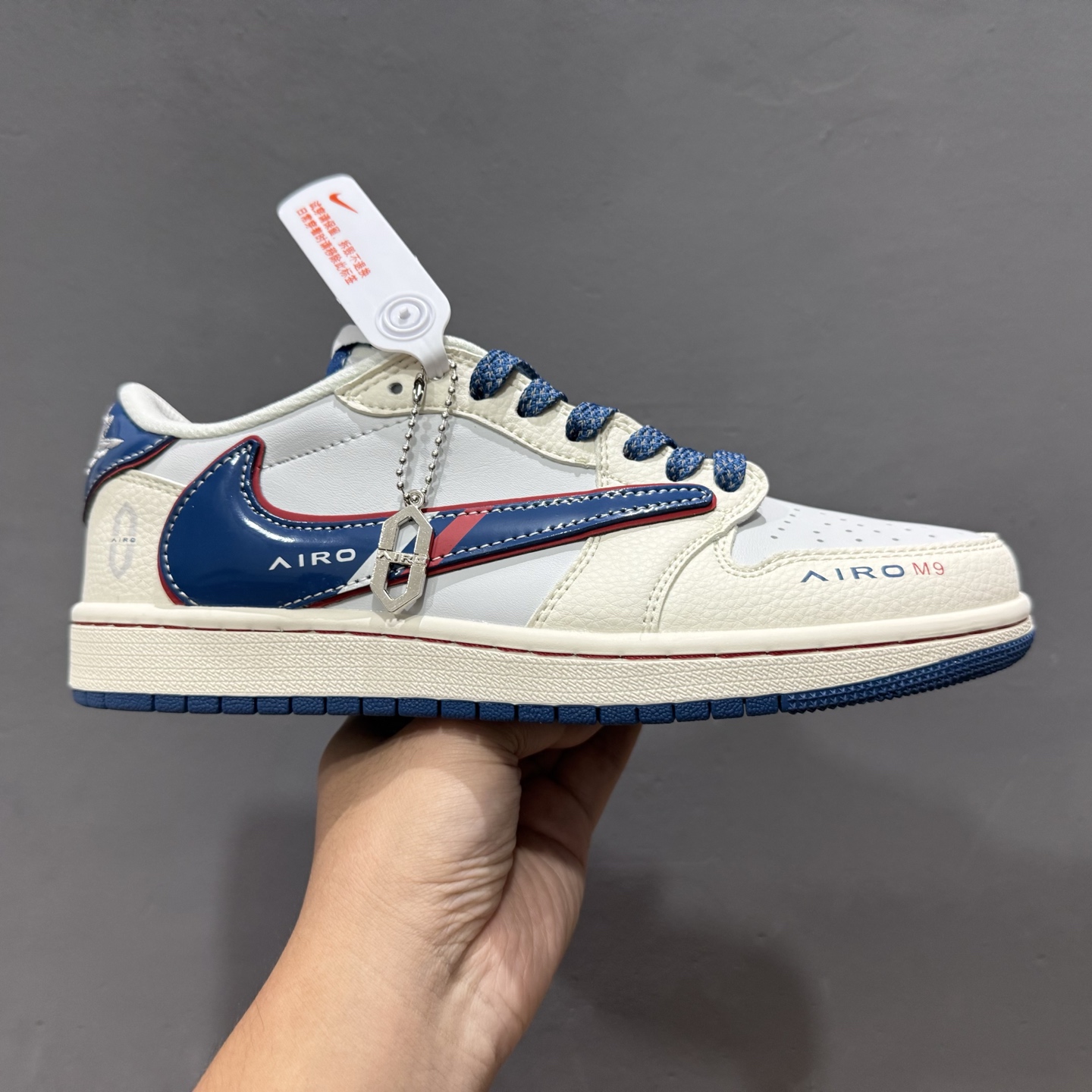 Nike SB Dunk Low 问界M9蓝彩勾 周年高端定制 低帮休闲板鞋 FC1688-235