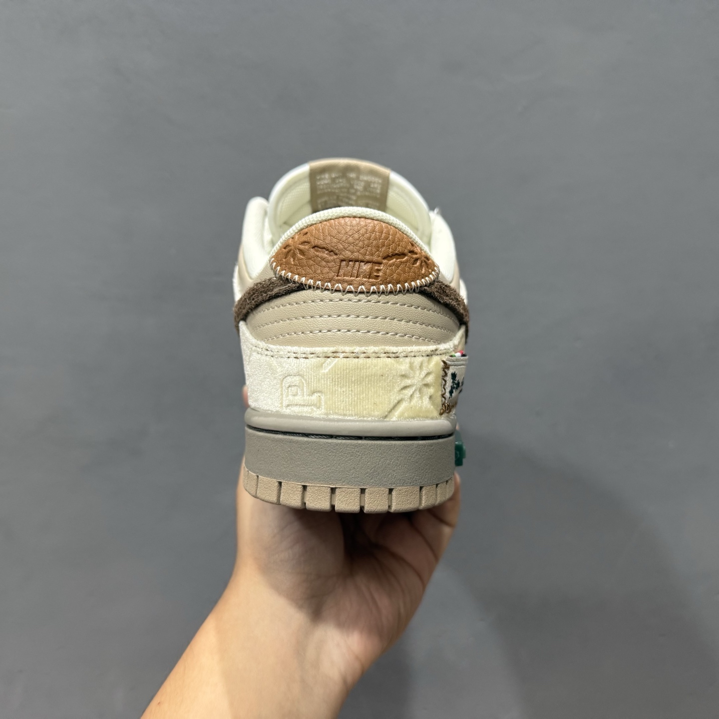 Nike Dunk Low 熊猫恶作剧 冬梦奇缘 御光米褐 低帮休闲板鞋 HQ1175-240