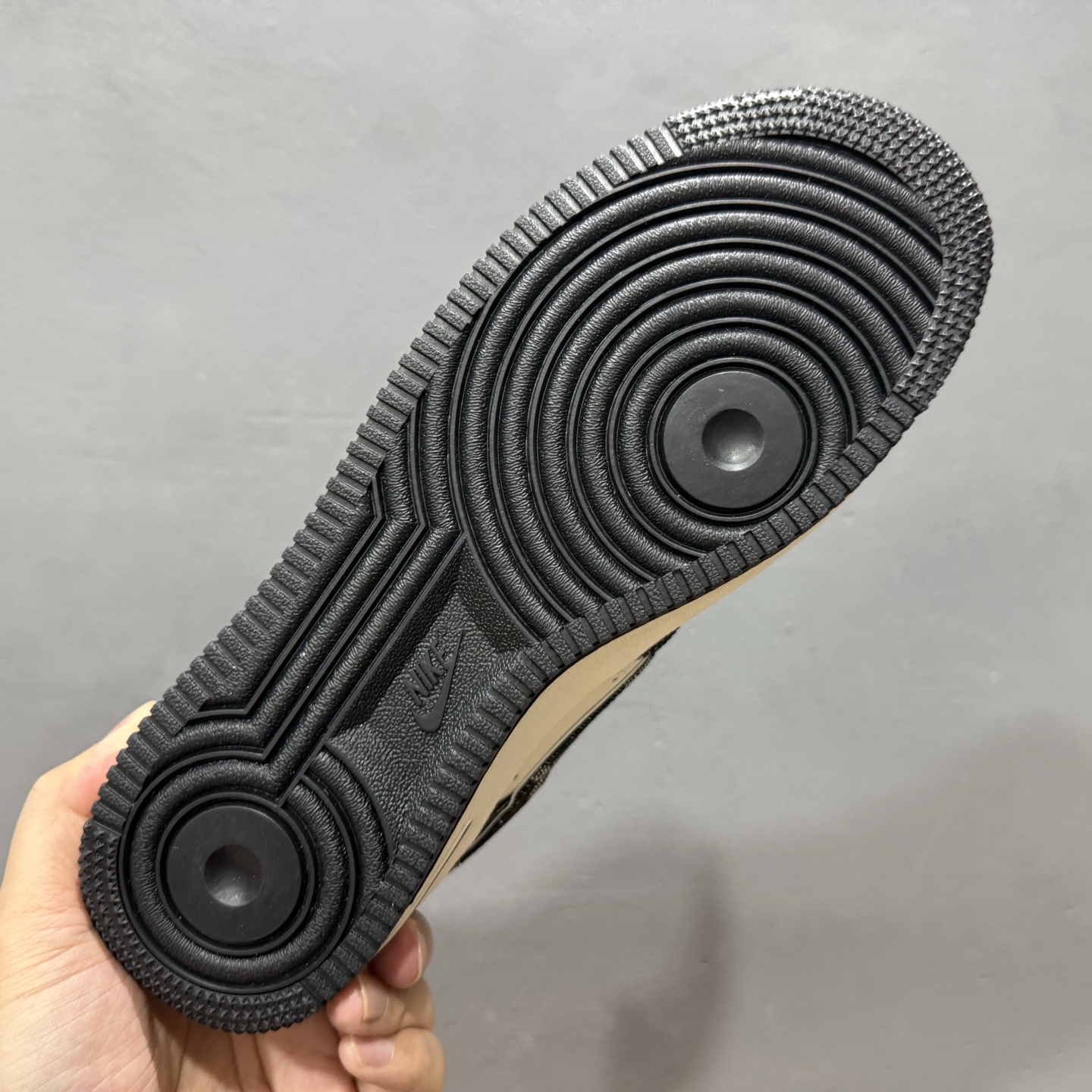 SC版 Nike Air Force 1'07 Low LV联名 黑牛仔小红勾 空军一号低帮休闲板鞋  LW9279-001