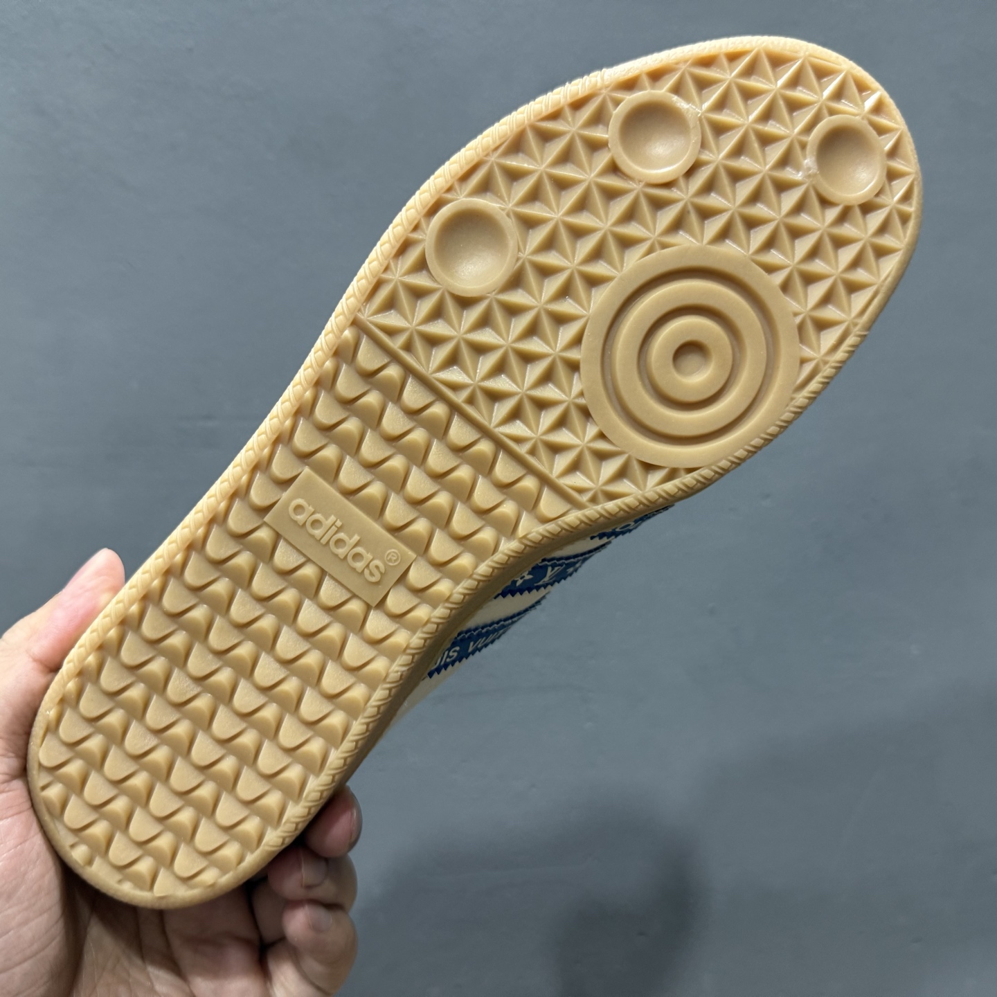 Adidas SAMBA OG 德训鞋 LV联名款 高端定制桑巴系列 低帮休闲板鞋  XR005