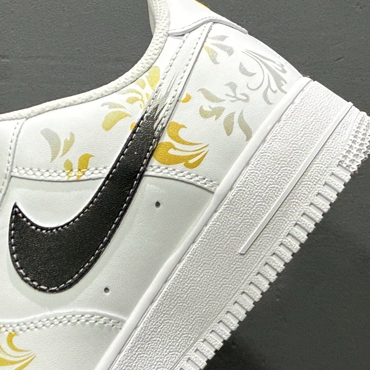 Nike Air Force 1'07 Low 东篱醉 中国风 渐变黄 空军一号低帮休闲板鞋 ZH0316-082