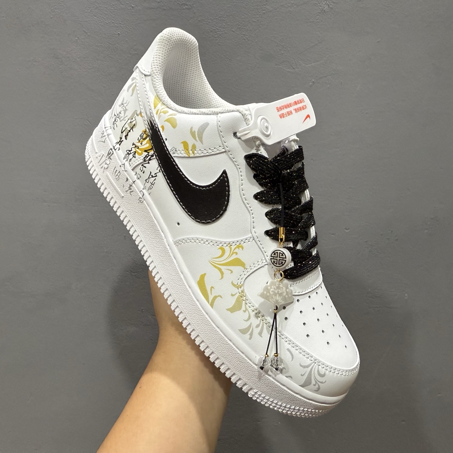 Nike Air Force 1'07 Low 东篱醉 中国风 渐变黄 空军一号低帮休闲板鞋 ZH0316-082