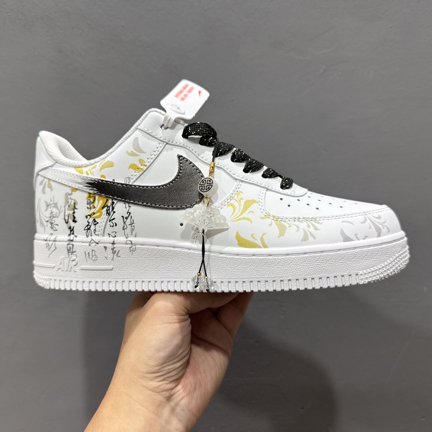 Nike Air Force 1’07 Low 东篱醉 中国风 渐变黄 空军一号低帮休闲板鞋 ZH0316-082
