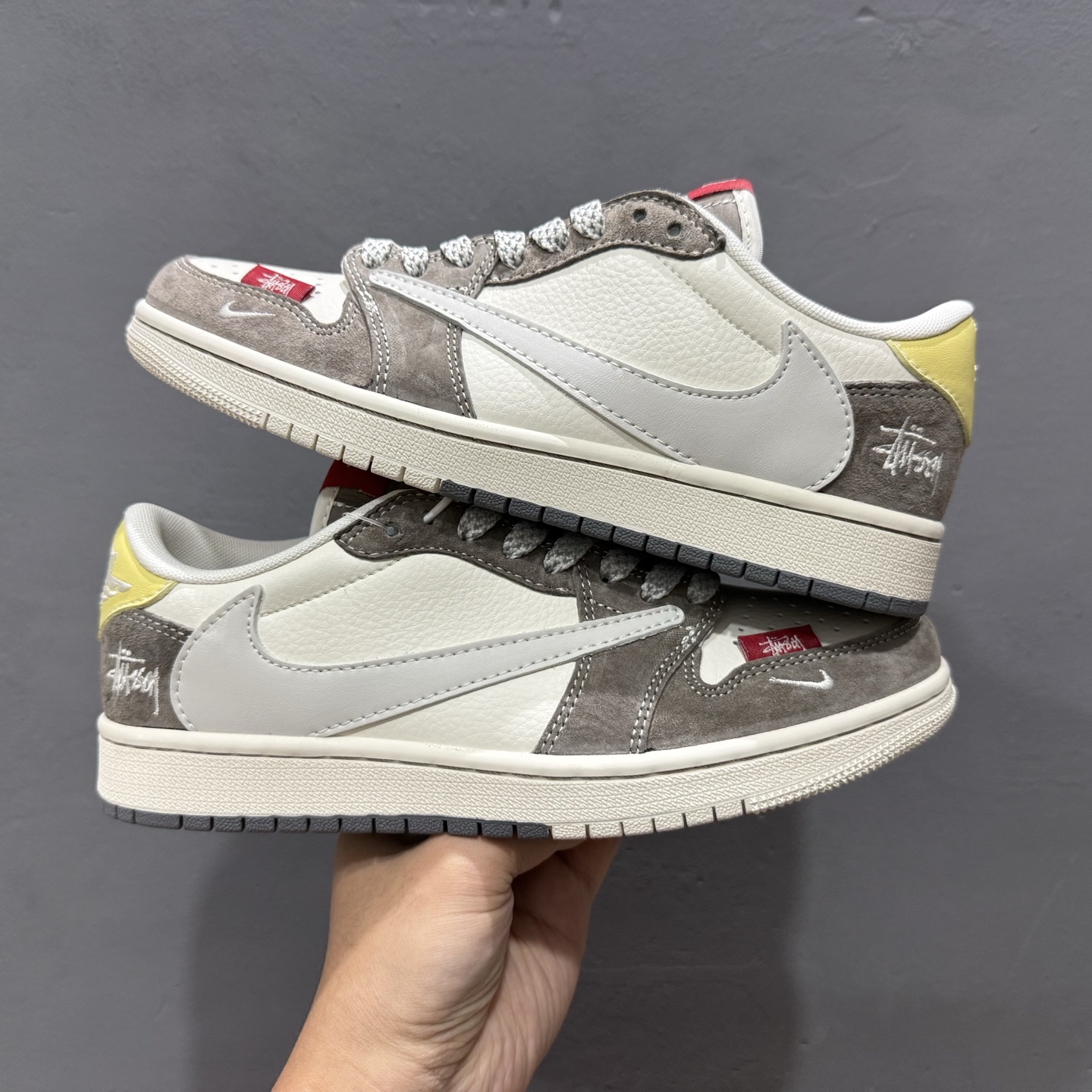 Nk SB Dunk Low 斯图西联名-米白蓝勾 周年高端定制 低帮休闲板鞋 SJ2068-136 Nk SB Dunk Low 斯图西联名-米白蓝勾 周年高端定制 低帮休闲板鞋 SJ2068-136