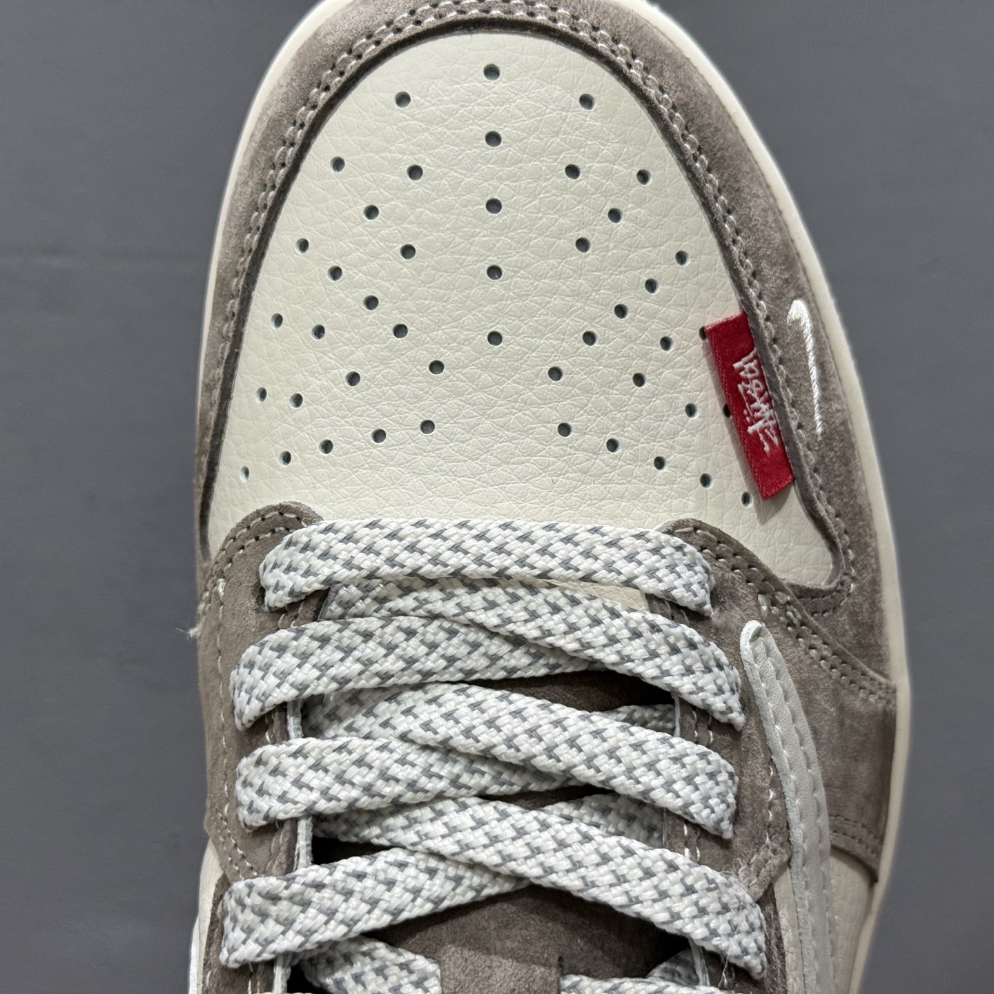 Nk SB Dunk Low 斯图西联名-米白蓝勾 周年高端定制 低帮休闲板鞋 SJ2068-136 Nk SB Dunk Low 斯图西联名-米白蓝勾 周年高端定制 低帮休闲板鞋 SJ2068-136