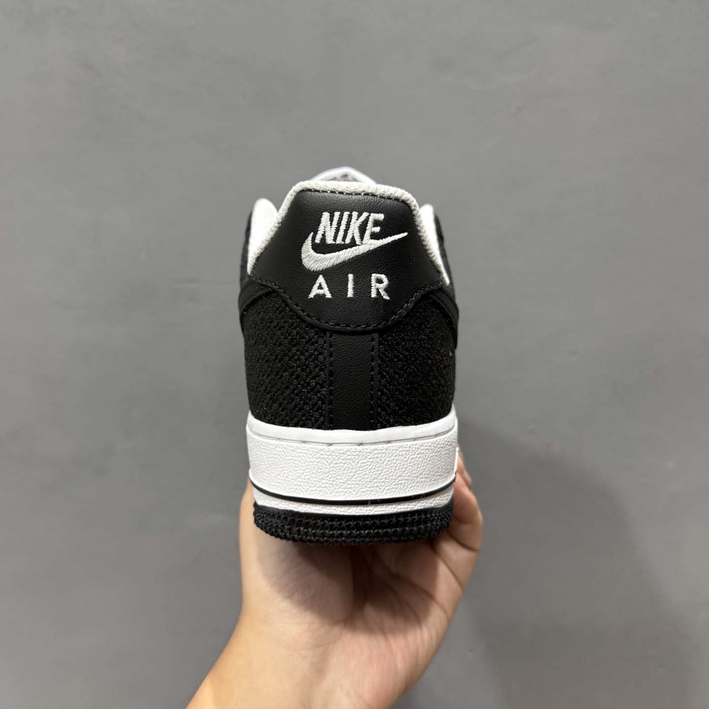 Nike Air Force 1'07 Low 官方爆款定制 牛仔布小勾 空军一号低帮休闲板鞋 ZH0316-091