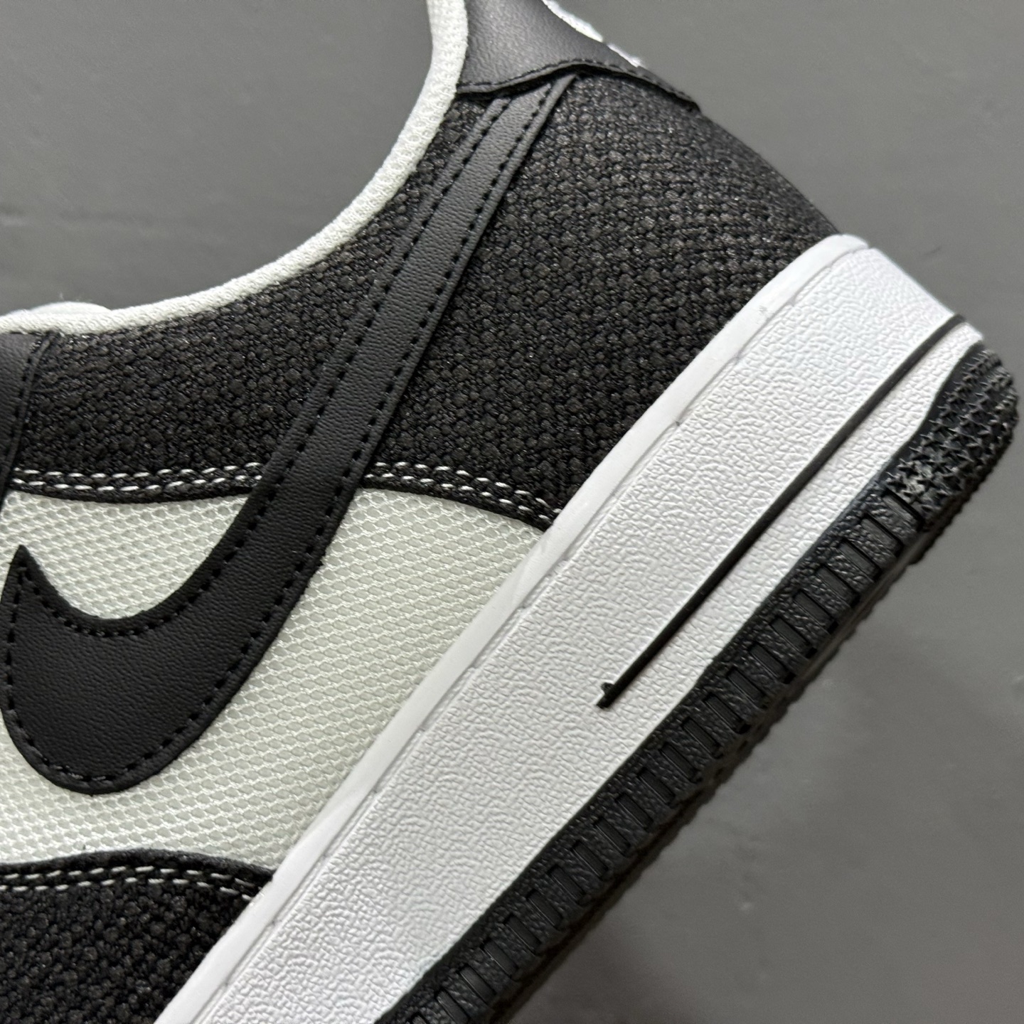 Nike Air Force 1'07 Low 官方爆款定制 牛仔布小勾 空军一号低帮休闲板鞋 ZH0316-091