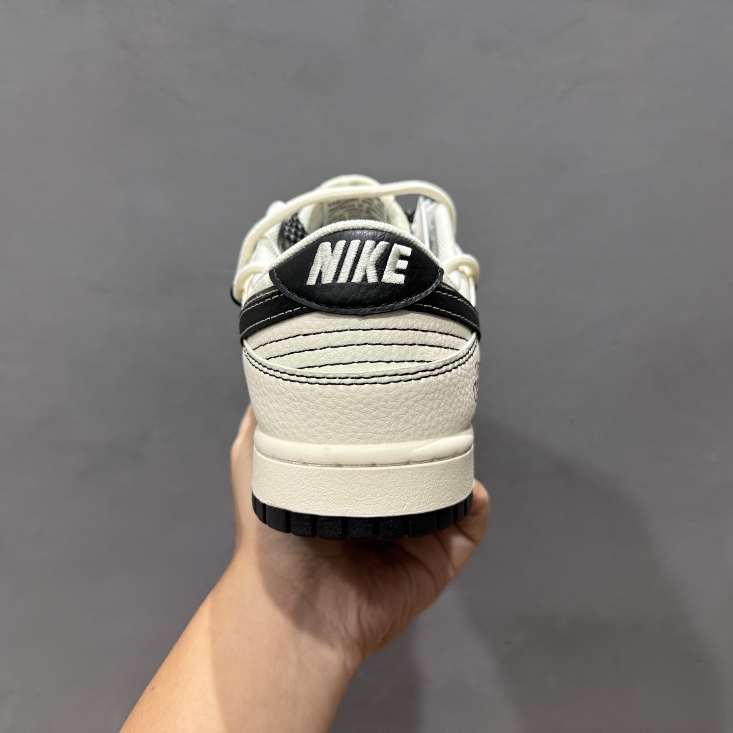 Nike SB Dunk Low LV联名绑带黑勾 低帮休闲板鞋  DM6868-076