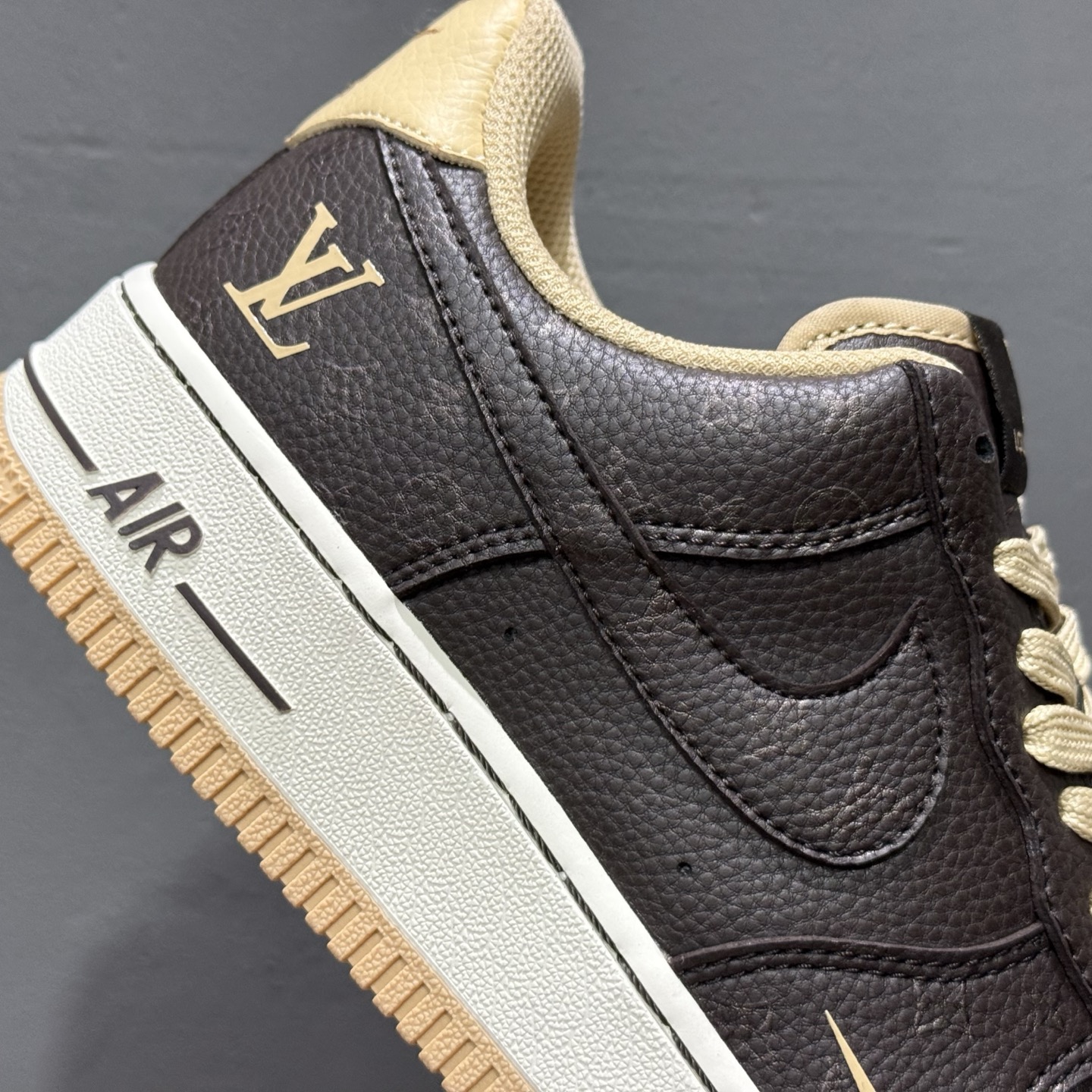 Nike Air Force 1'07 Low LV联名 咖啡粽 空军一号低帮休闲板鞋 LW9279-007